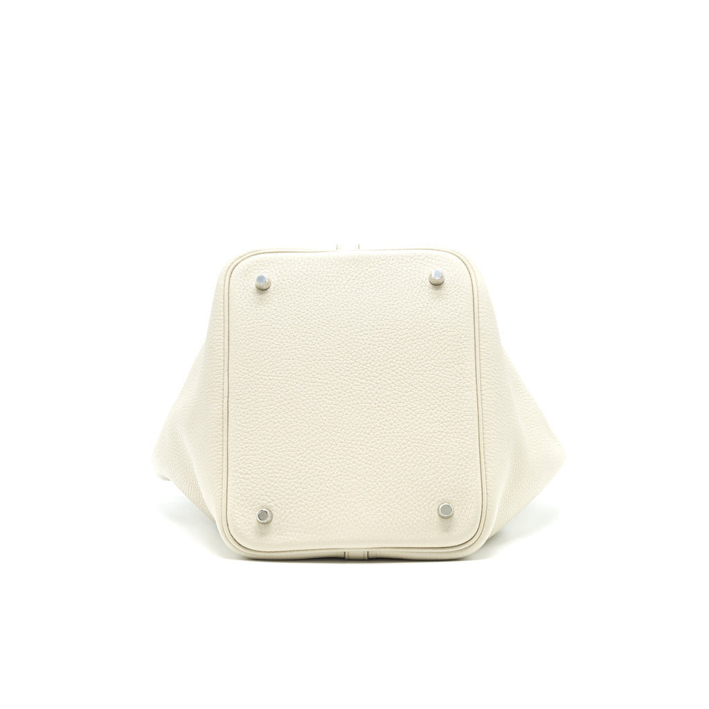 HERMES PICOTIN 22 LOCK BAG BETON SHW