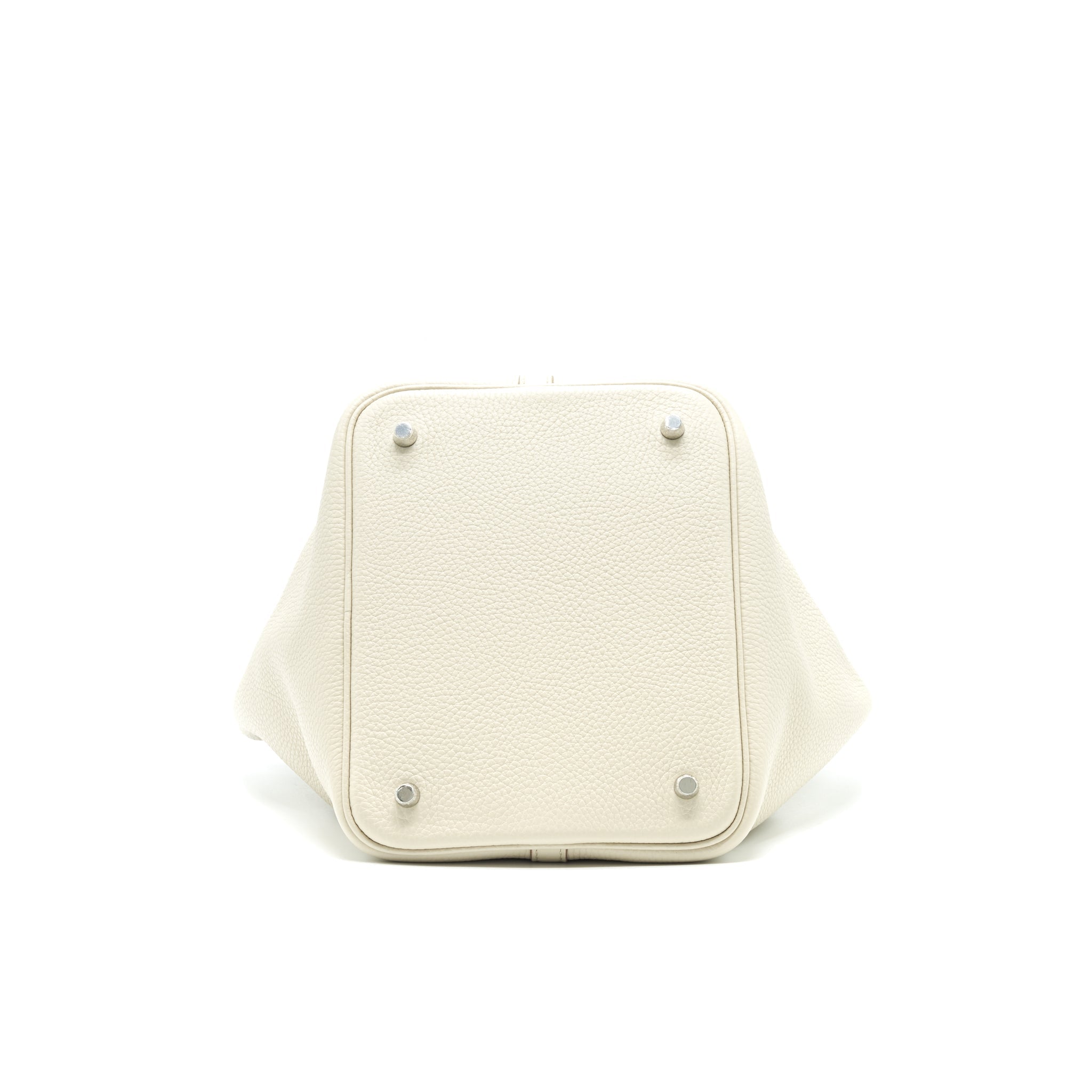 HERMES PICOTIN 22 LOCK BAG BETON SHW