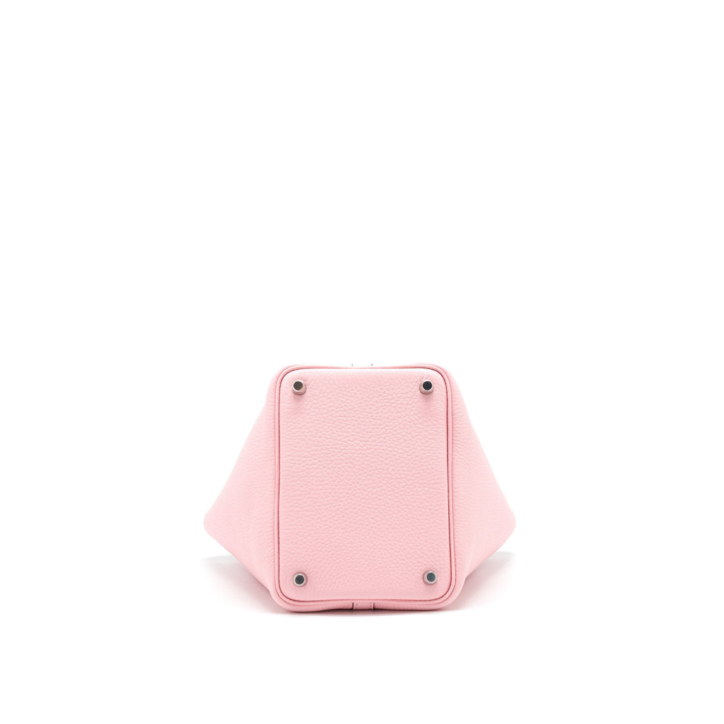 HERMES PICOTIN 18 LOCK BAG ROSE SAKURA SHW