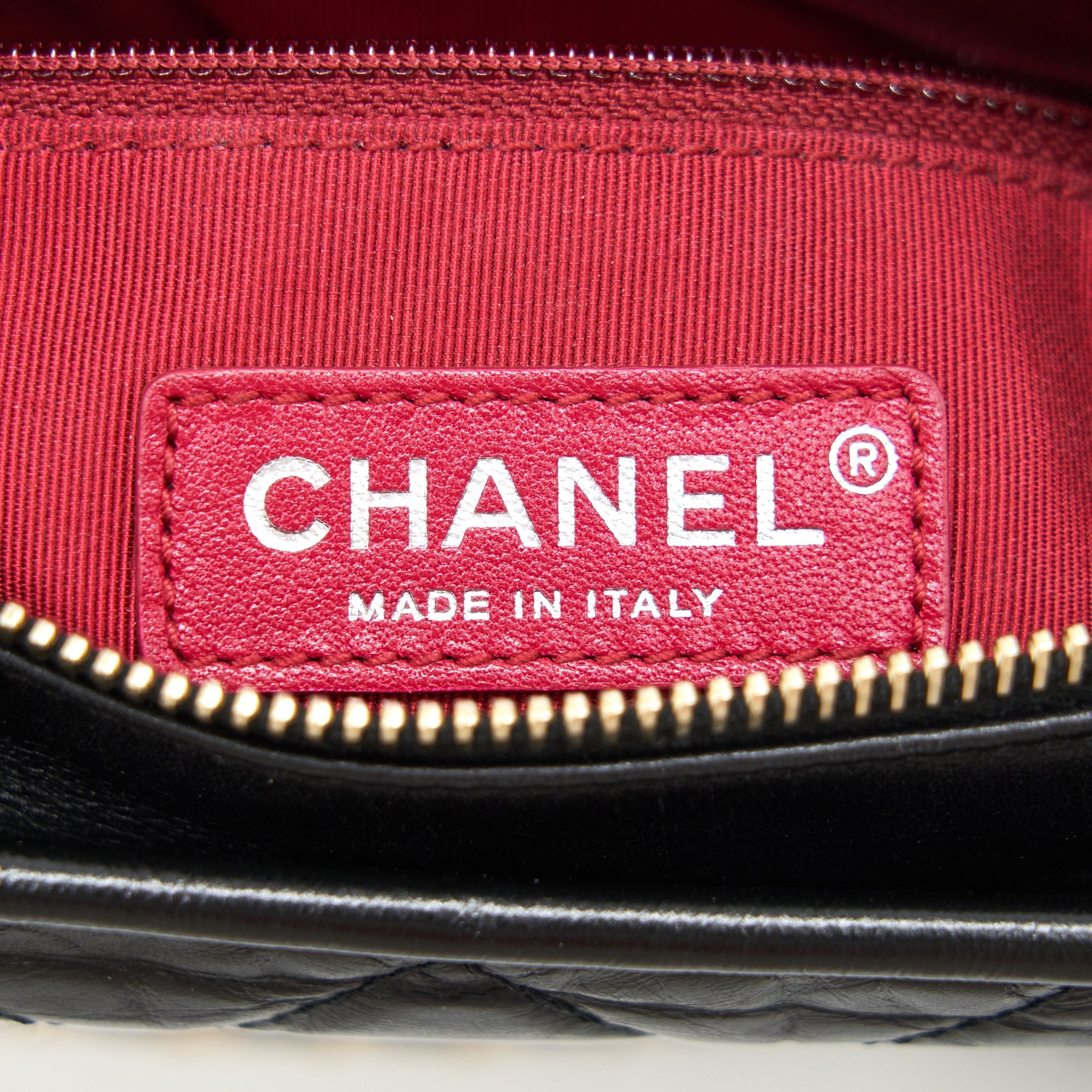 CHANEL GABRIELLE SMALL HOBO BAG BLACK