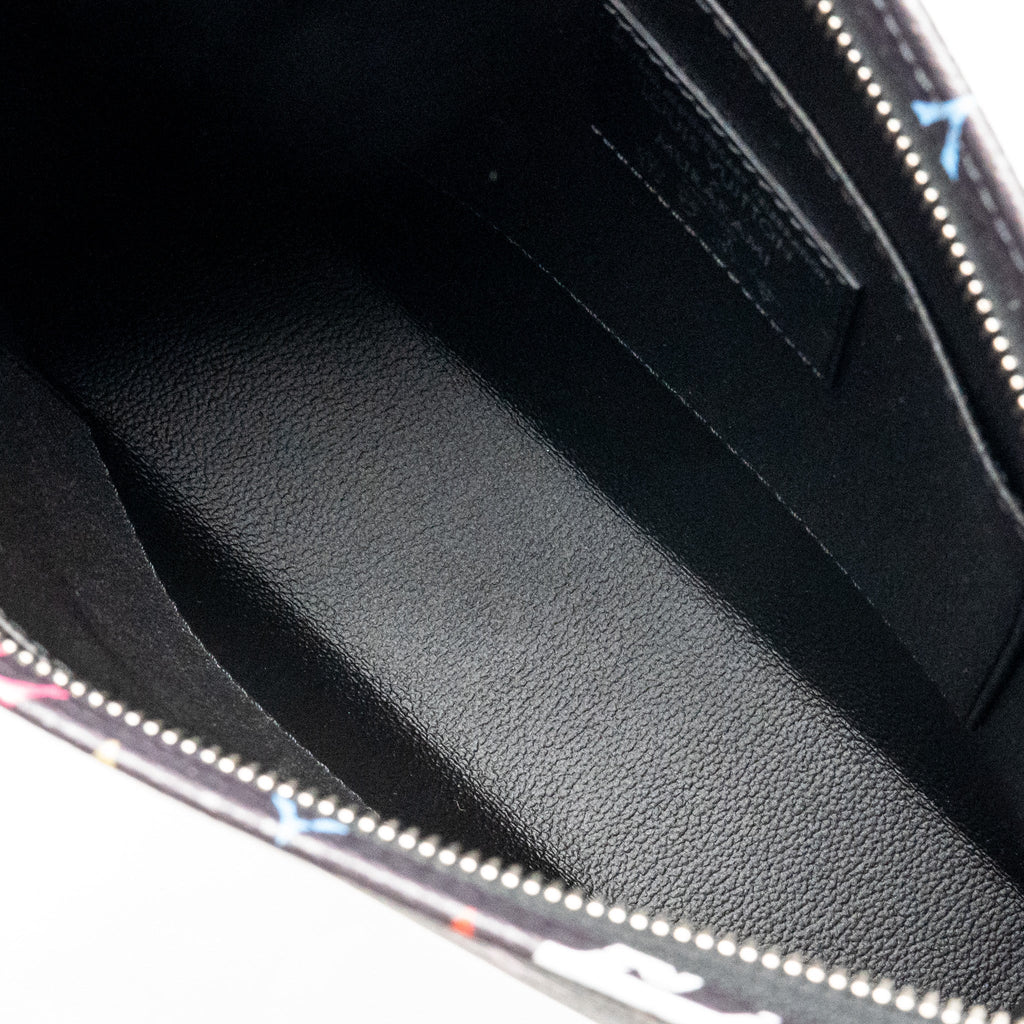 LOUIS VUITTON X TAKASHI MURAKAMI TOILETRY POUCH MONOGRAM CANVAS/LEATHER BLACK/MULTICOLOUR SHW