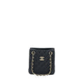 CHANEL 22S MINI BUCKET BAG CAVIAR BLACK LGHW (MICROCHIP)