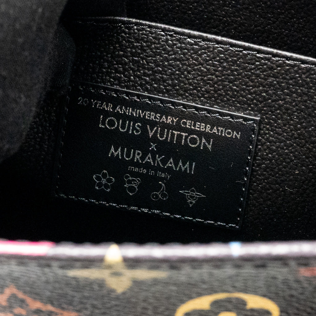 LOUIS VUITTON X TAKASHI MURAKAMI TOILETRY POUCH MONOGRAM CANVAS/LEATHER BLACK/MULTICOLOUR SHW