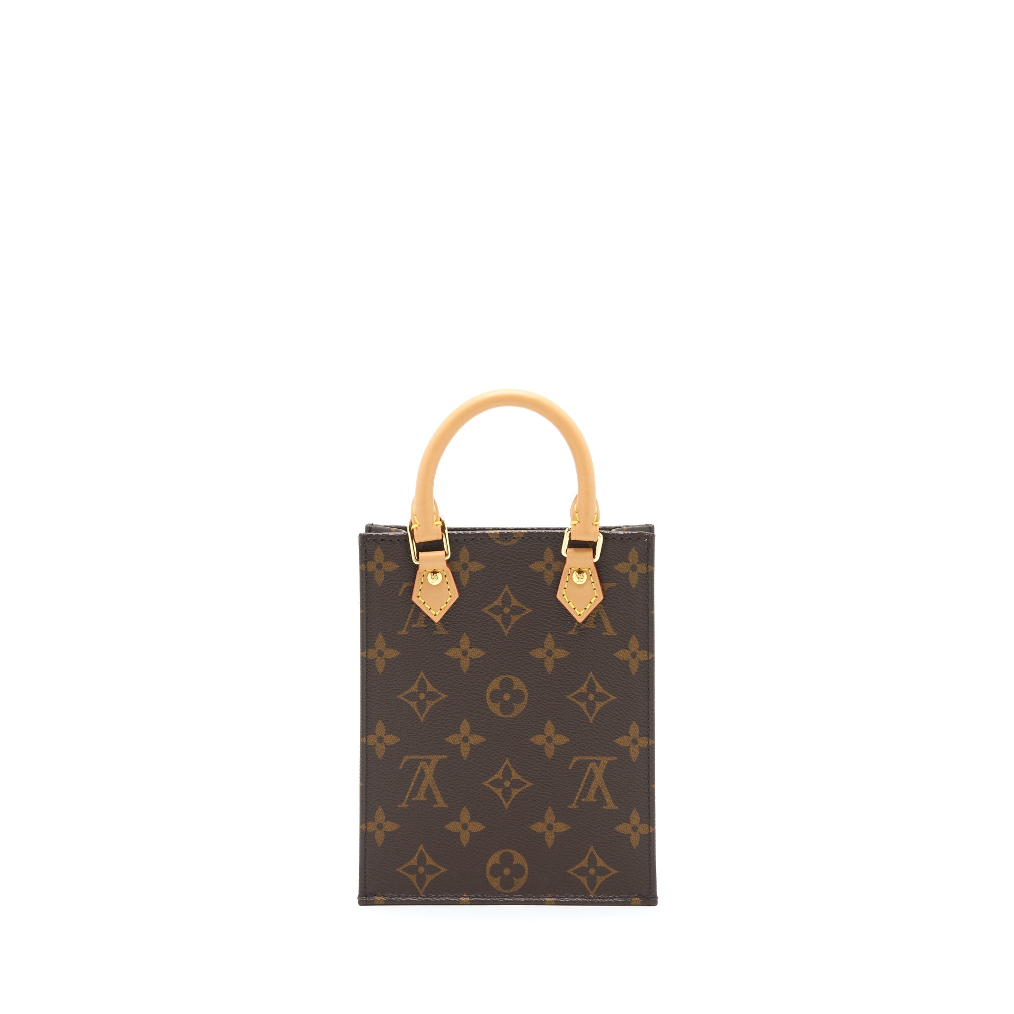 LOUIS VUITTON PETIT SAC PLAT MONOGRAM CANVAS YEAR 2020