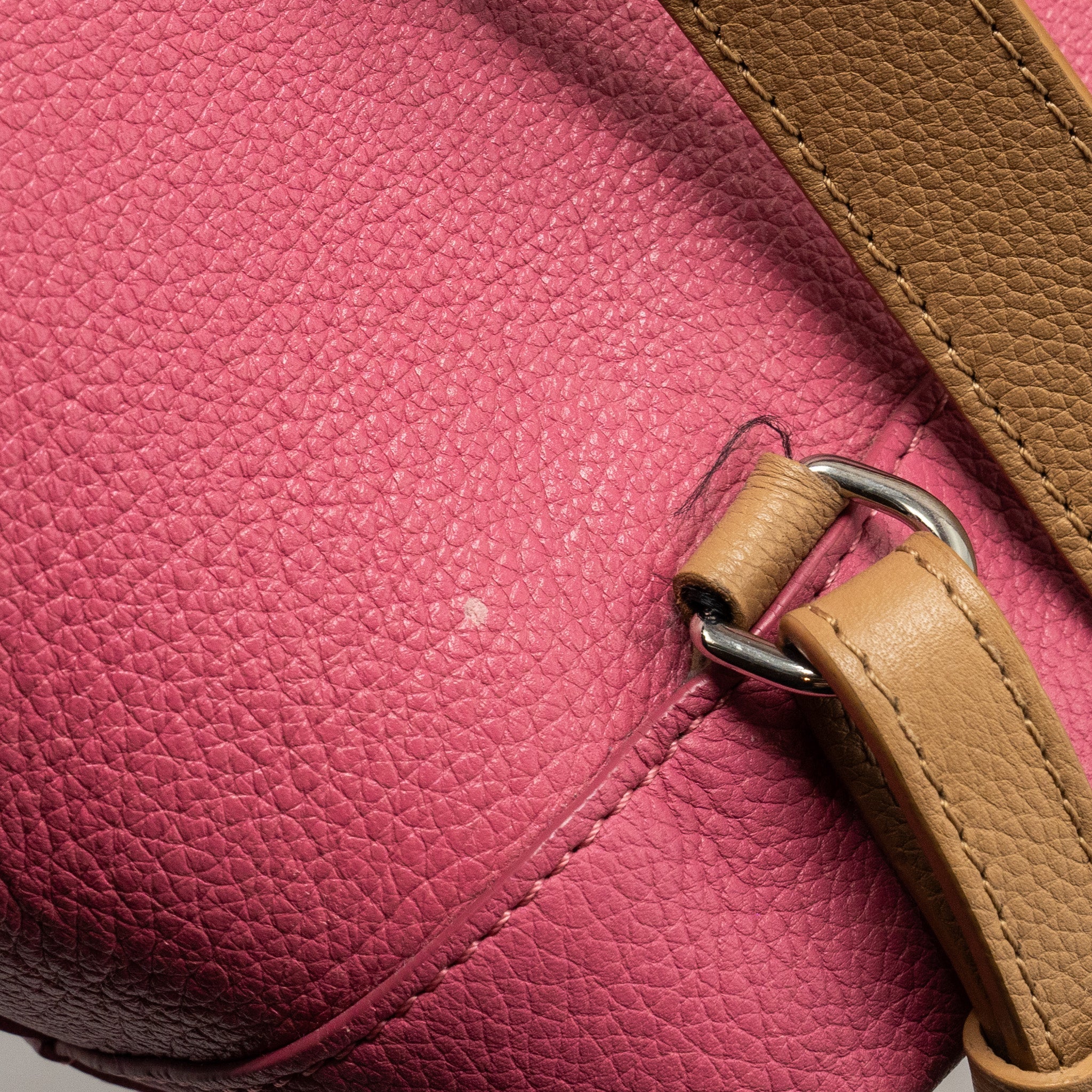 LOUIS VUITTON LOCKME BACKPACK CALFSKIN PINK/BEIGE SHW