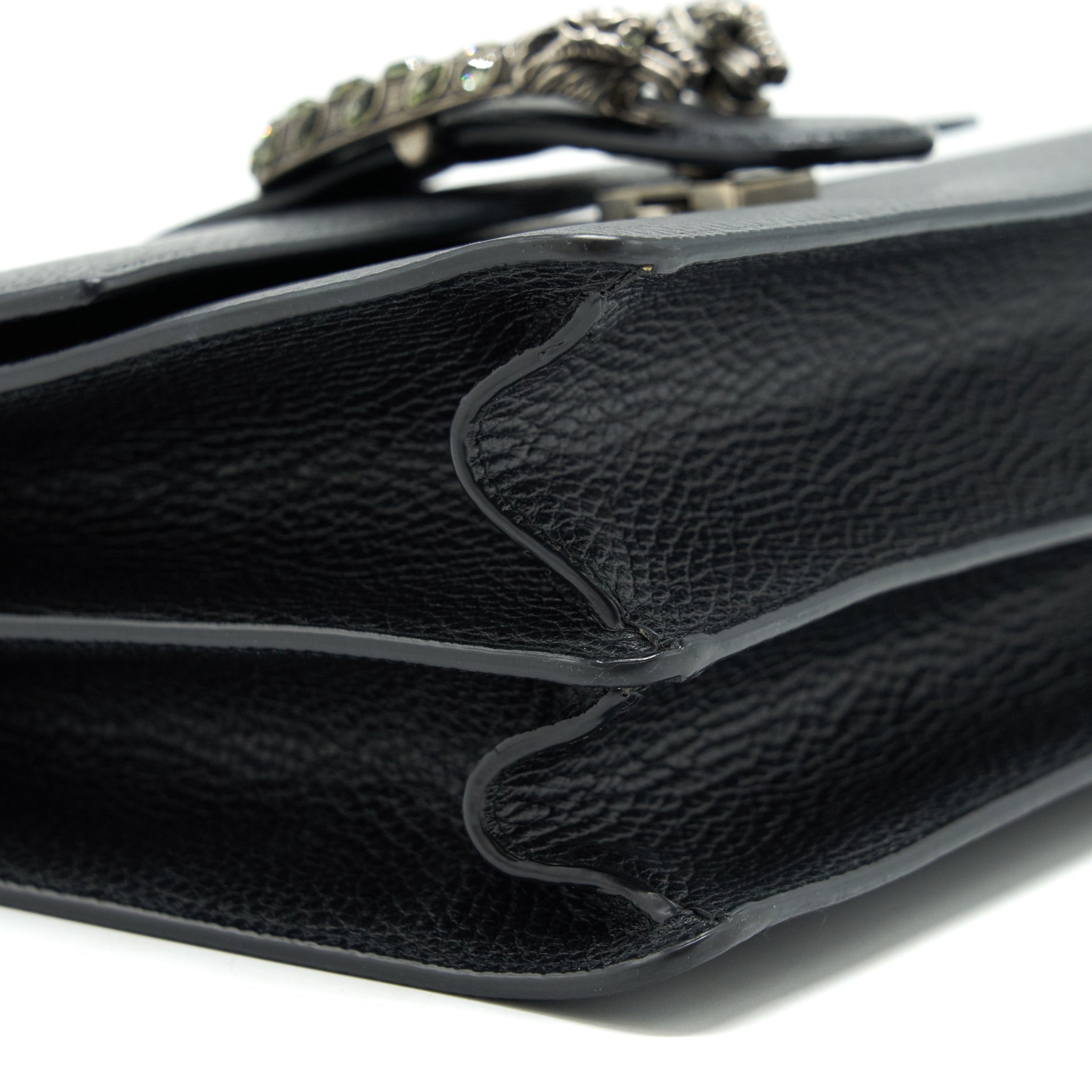 GUCCI BAMBOO 1947 DIONYSUS TOP HANDLE BAG BLACK