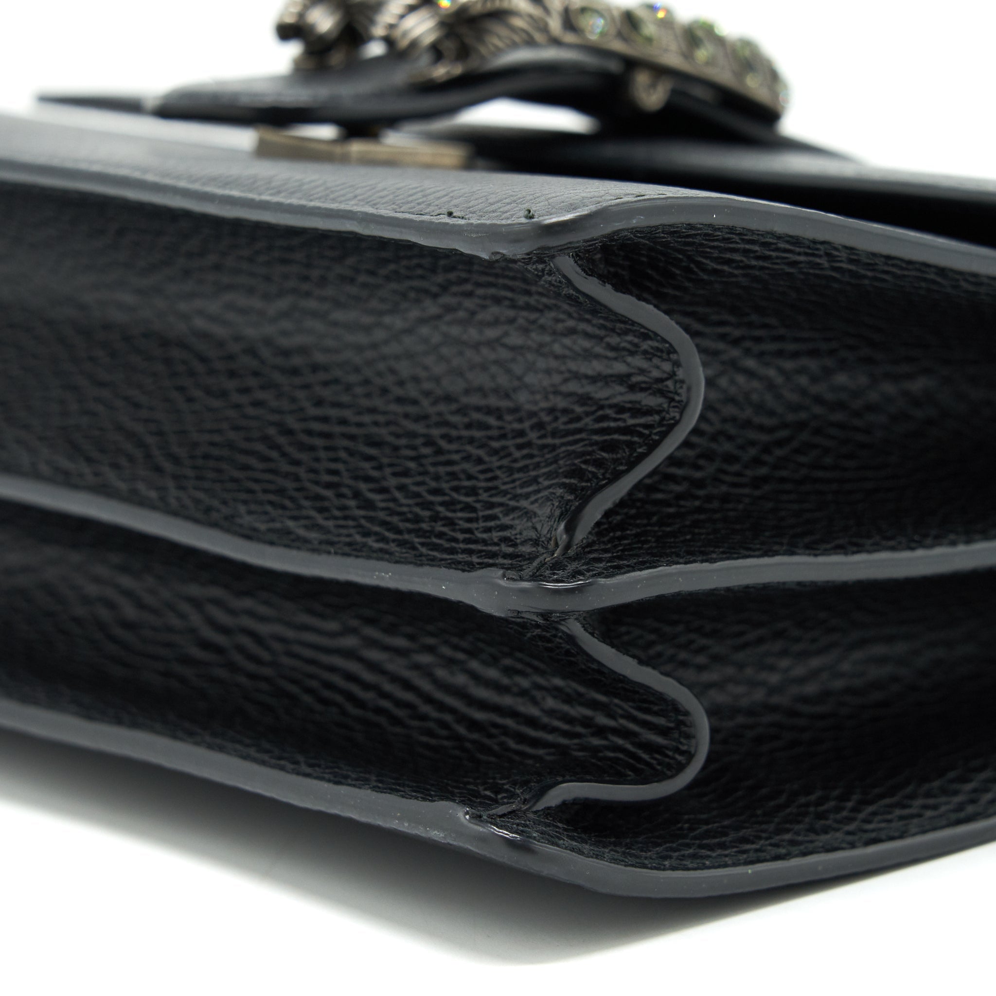 GUCCI BAMBOO 1947 DIONYSUS TOP HANDLE BAG BLACK