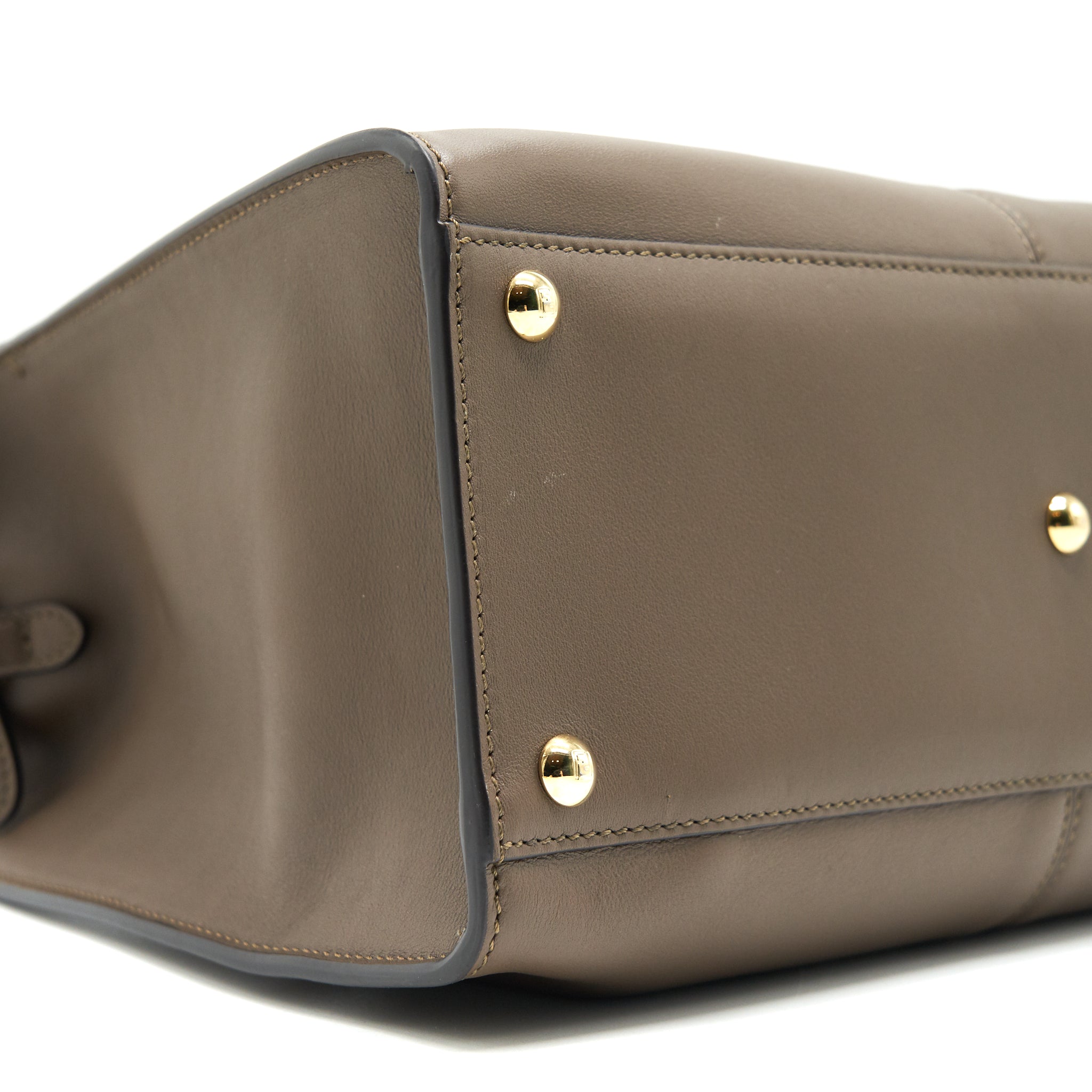 FENDI PEEKABOO X-LITE MEDIUM BROWN GHW