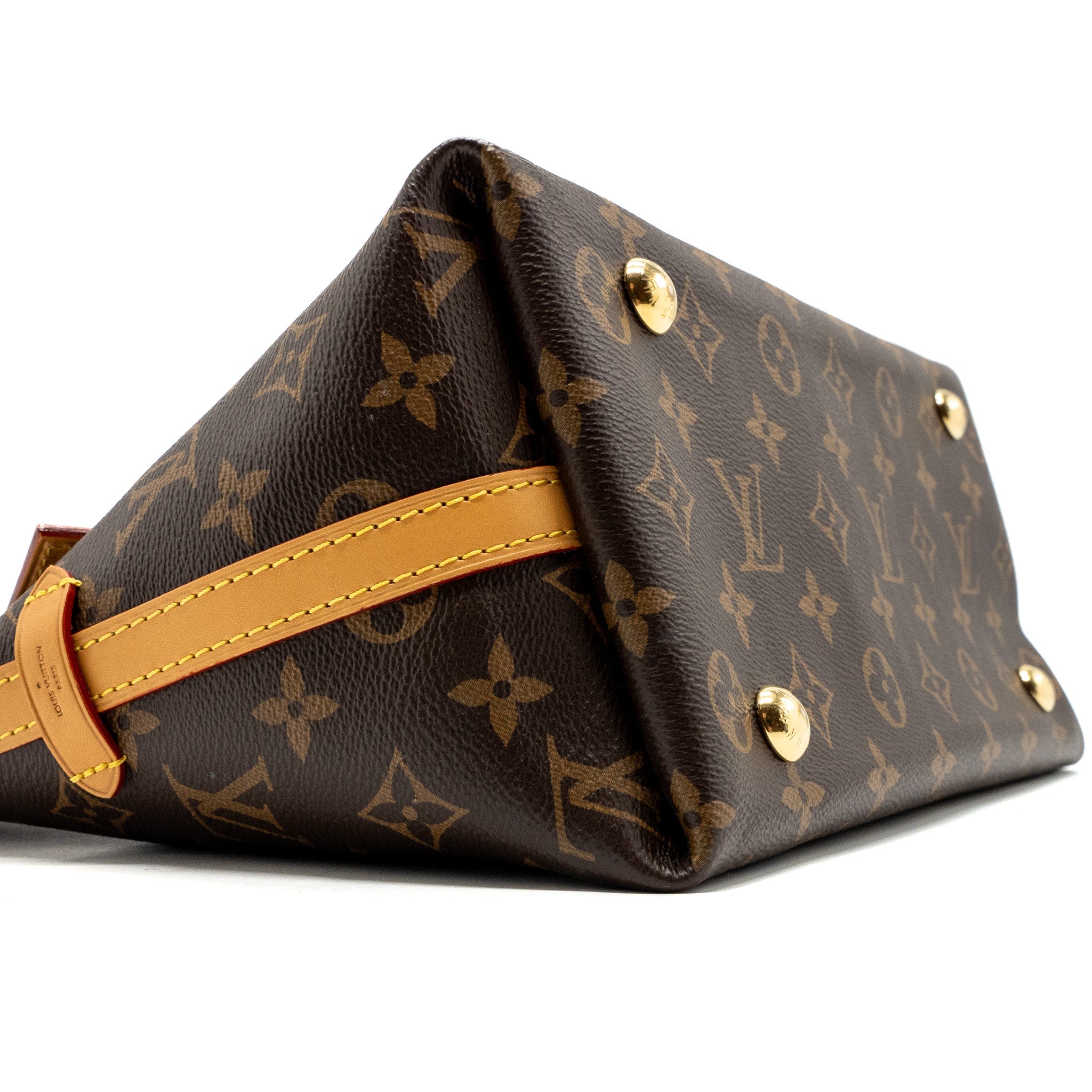 LOUIS VUITTON CARRYALL PM MONOGRAM CANVAS GHW (NEW VERSION)