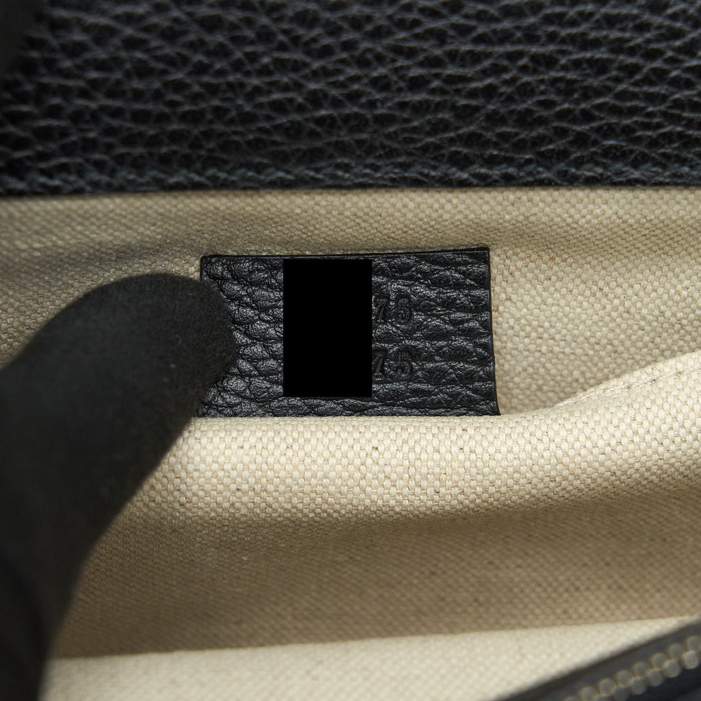 GUCCI BAMBOO 1947 DIONYSUS TOP HANDLE BAG BLACK