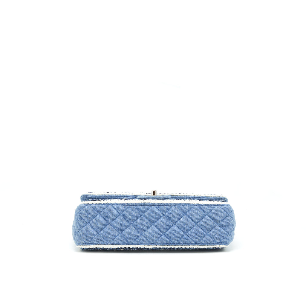 CHANEL CLASSIC FLAP MEDIUM DENIM SHW