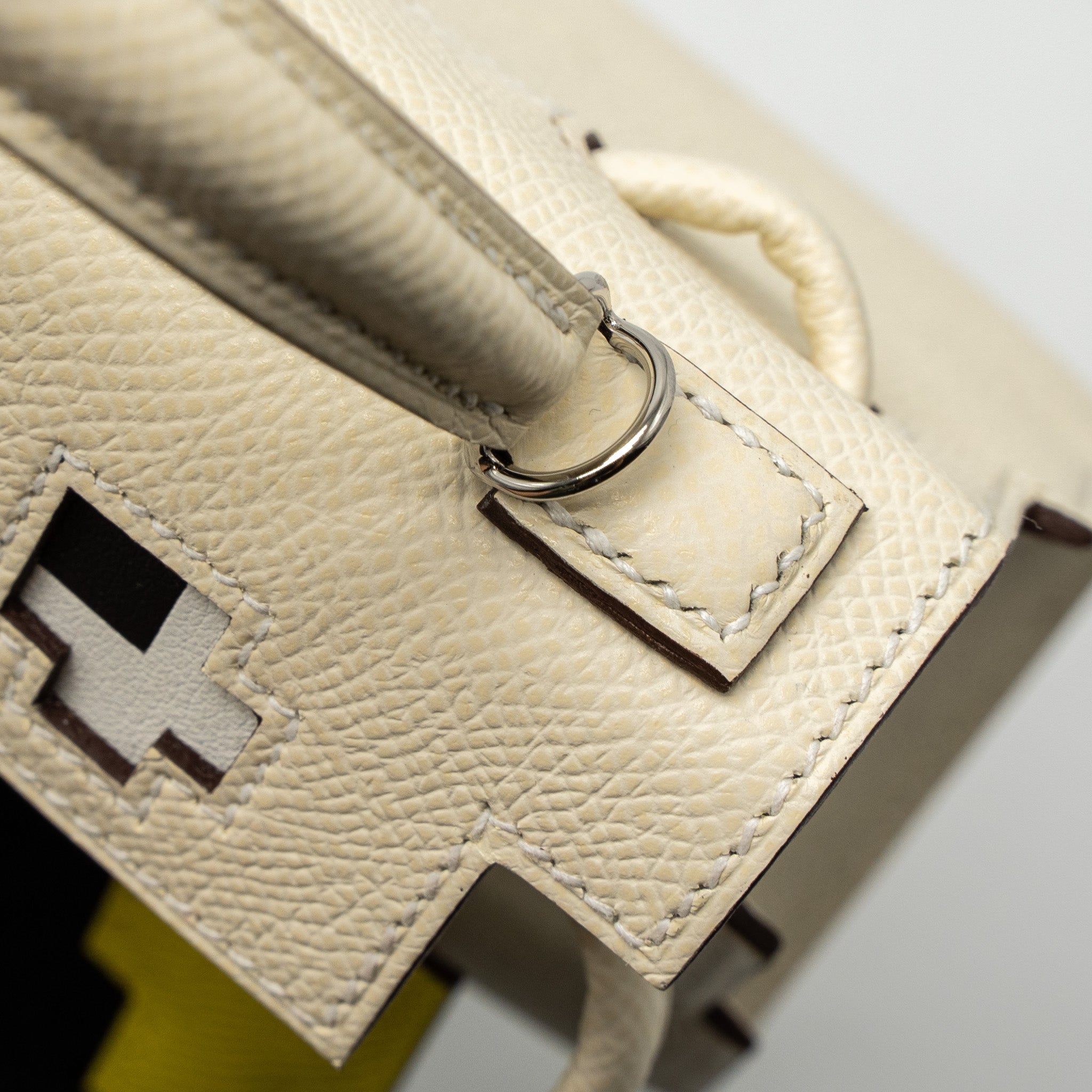 HERMES KELLY DOLE PICTO EPSOM NATA/LIME/MAUVE SYLVESTRE/CHAI SHW