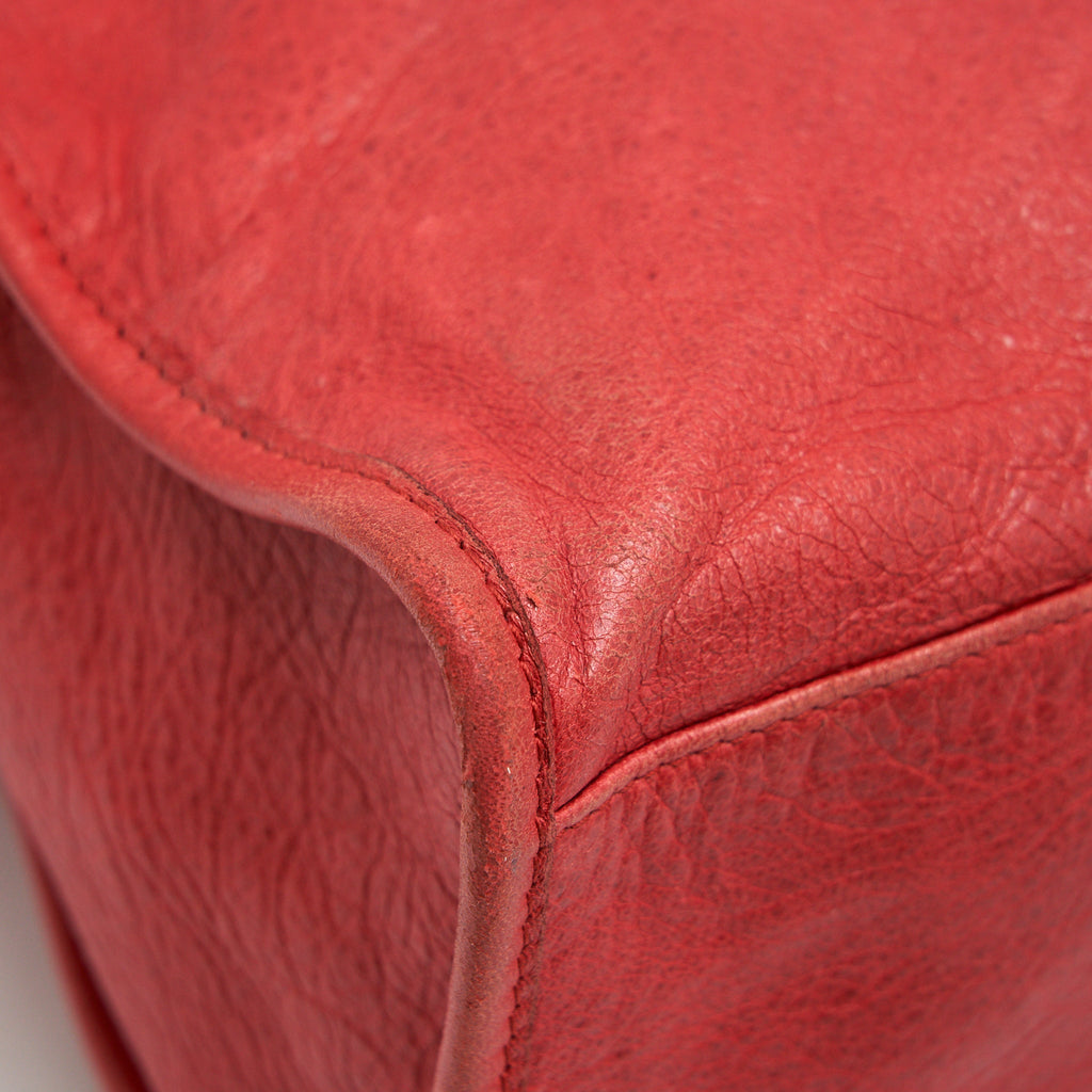 BALENCIAGA CLASSIC CITY BAG RED