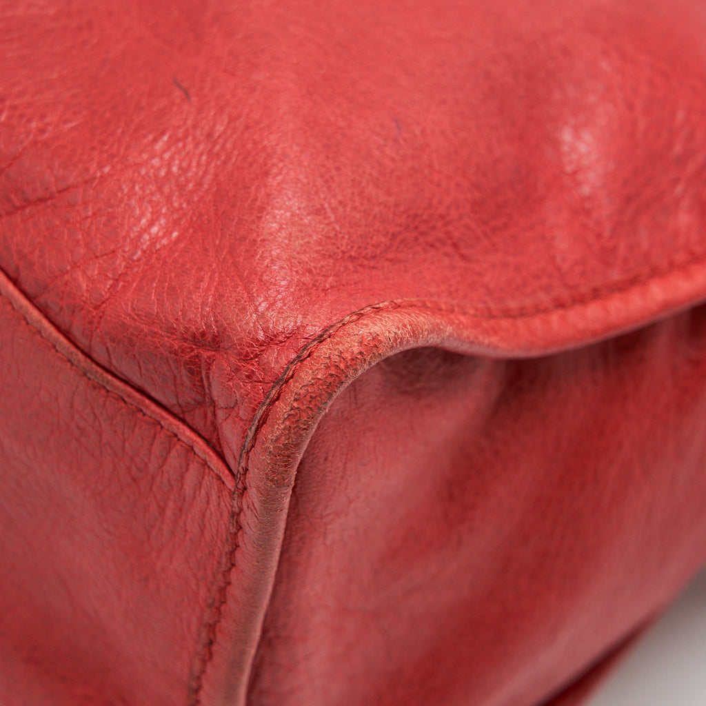 BALENCIAGA CLASSIC CITY BAG RED
