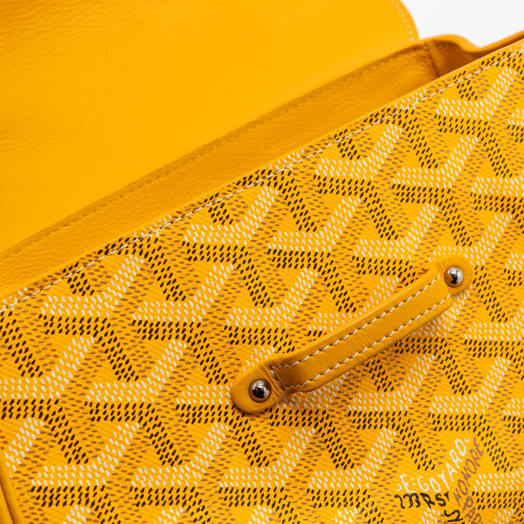 GOYARD MINI SAIGON CANVAS YELLOW SHW