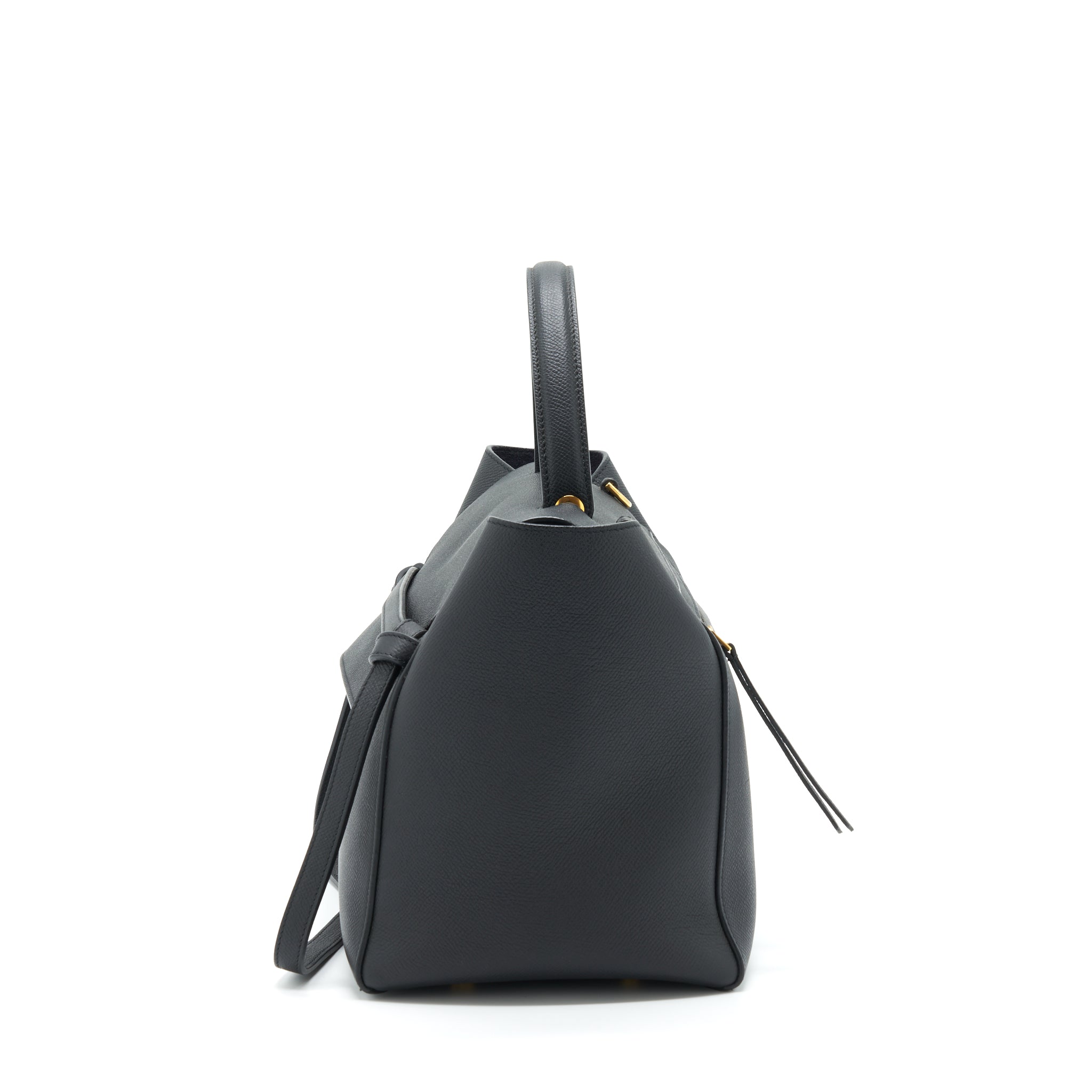 CELINE MINI BELT BAG GRAINED CALFSKIN BLACK GHW