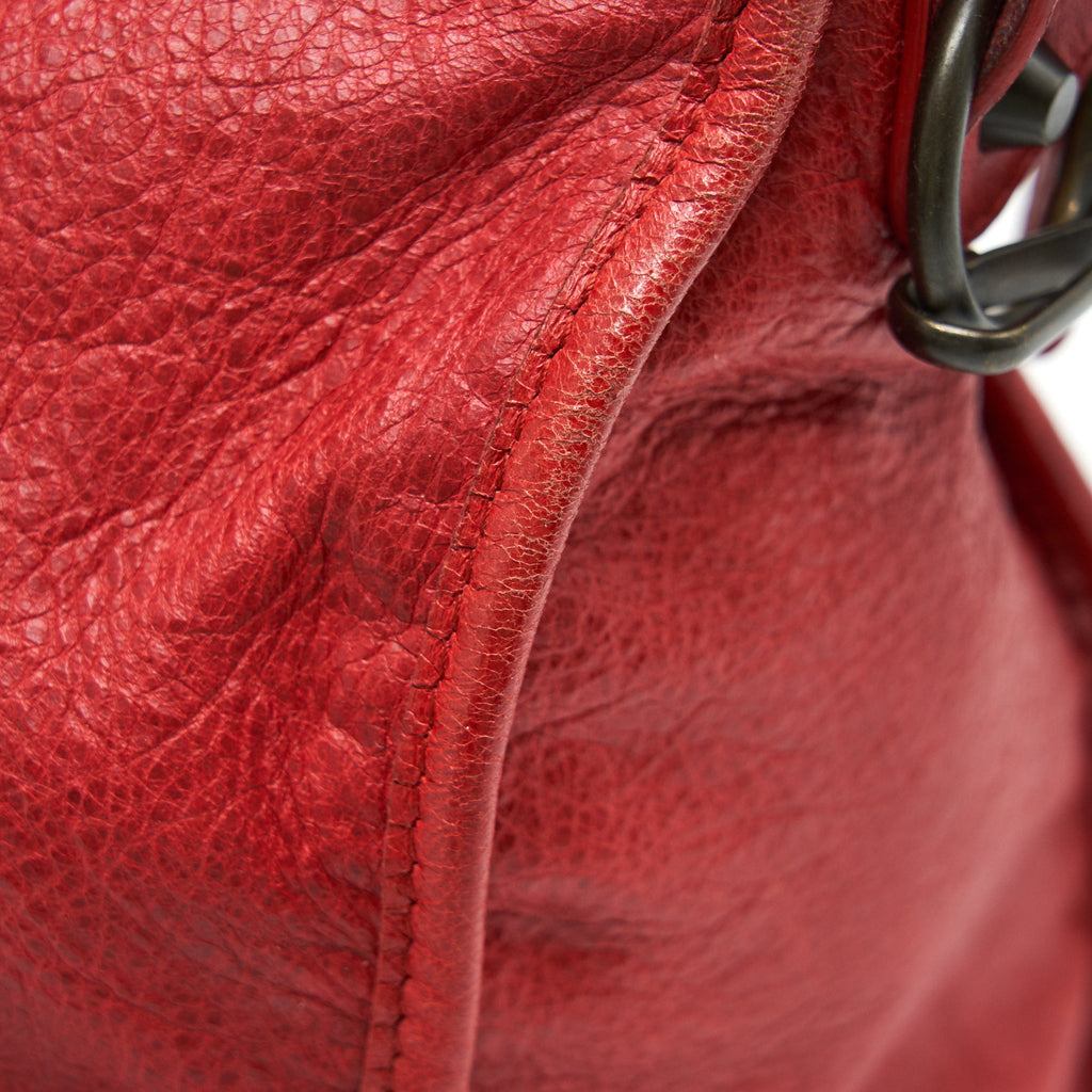 BALENCIAGA CLASSIC CITY BAG RED