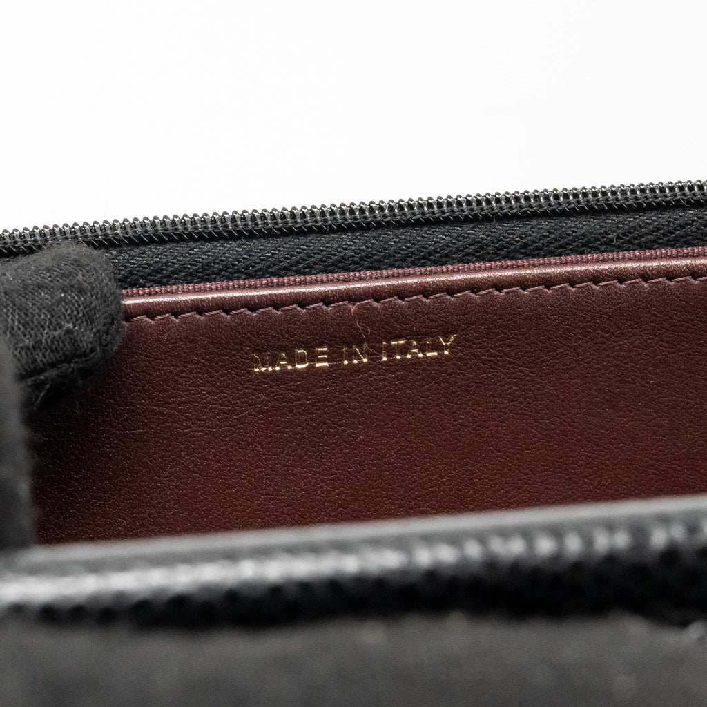 CHANEL CLASSIC WALLET ON CHAIN CAVIAR BLACK GHW