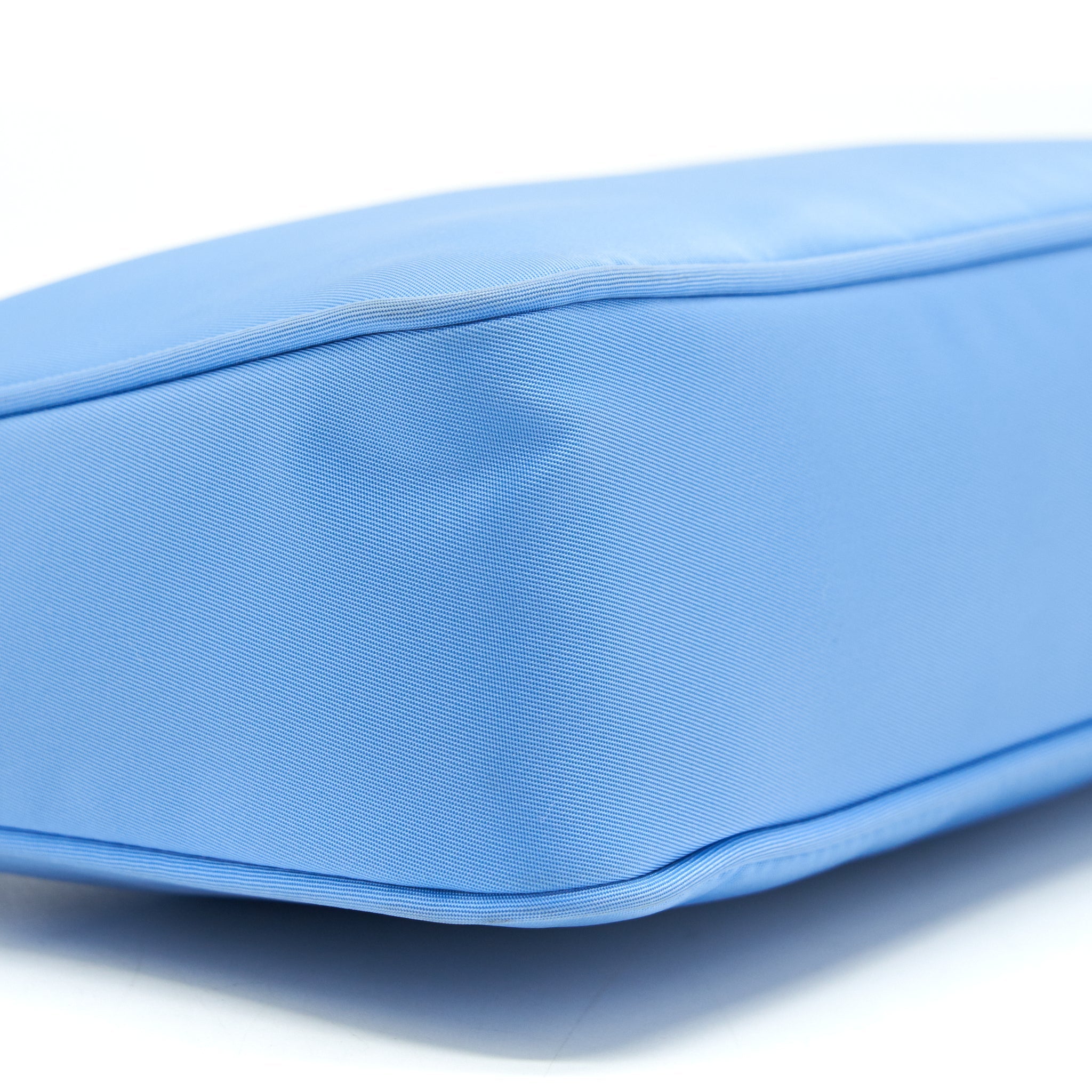 PRADA NYLON SHOULDER BAG BLUE
