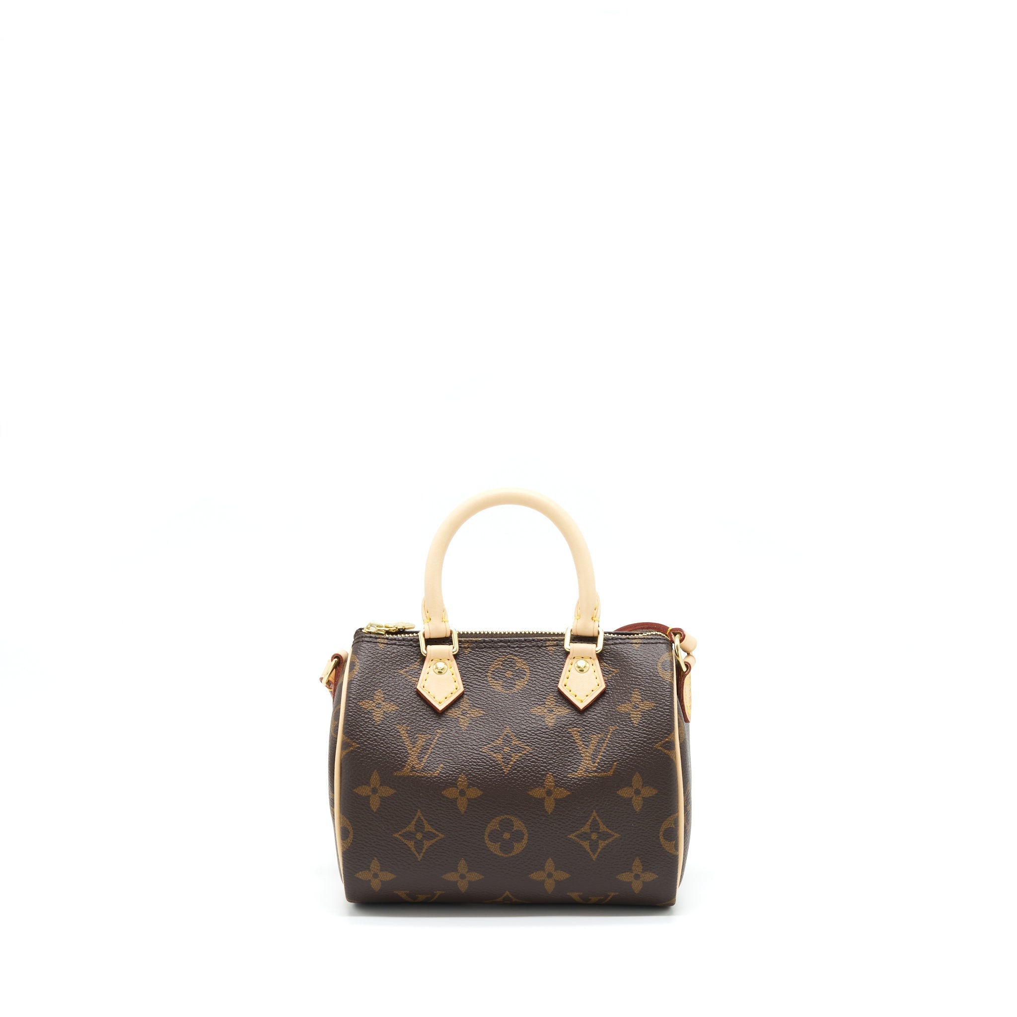 LOUIS VUITTON NANO SPEEDY MONOGRAM CANVAS GHW