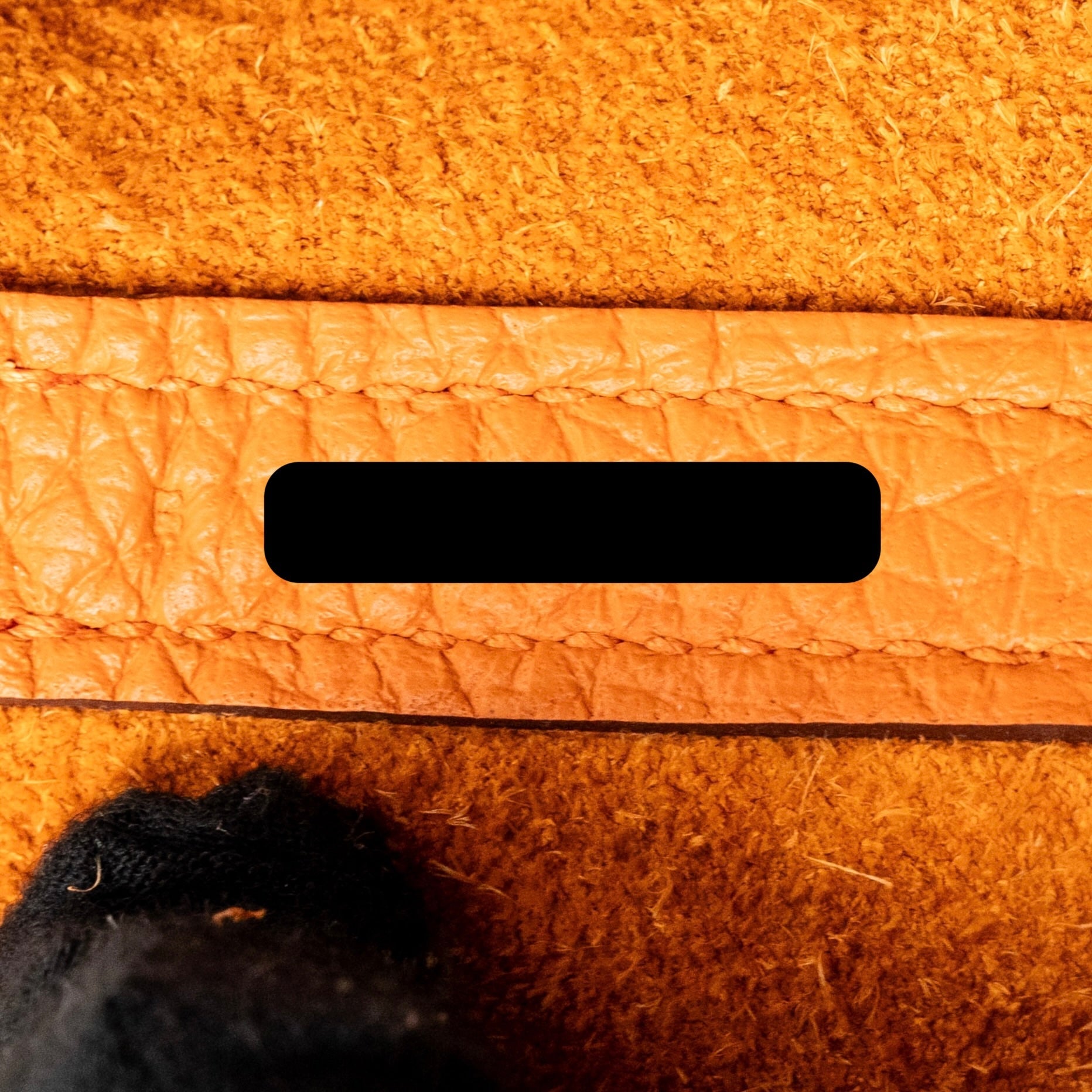 HERMES PICOTIN 18 LOCK BAG CLEMENCE ORANGE SHW
