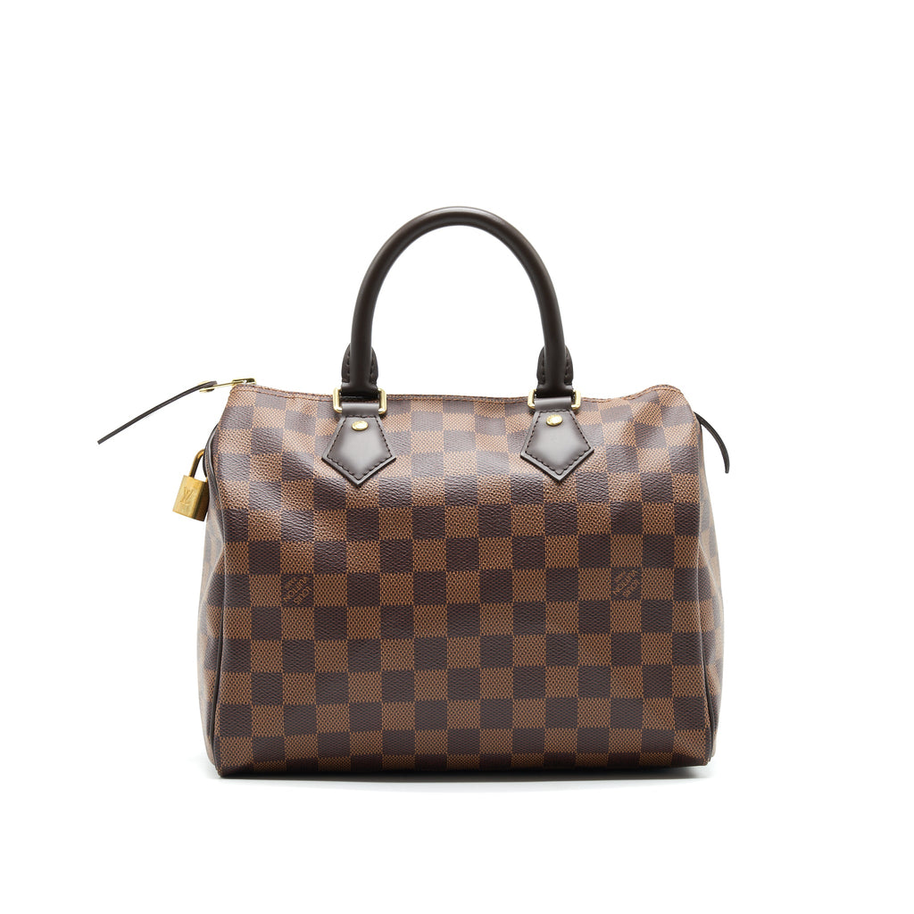 LOUIS VUITTON SPEEDY 25 DAMIER EBENE CANVAS