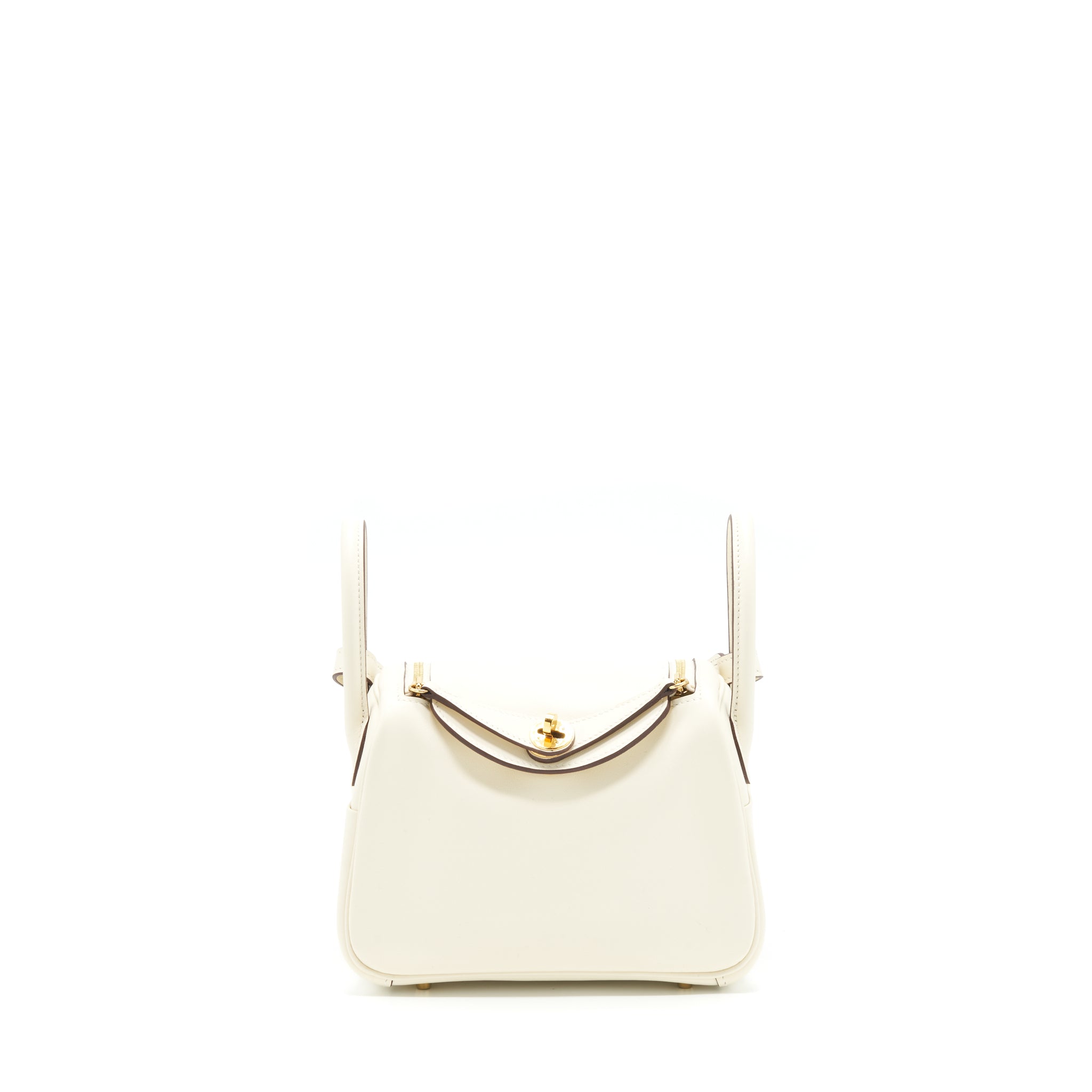HERMES MINI LINDY SWIFT NATA GHW