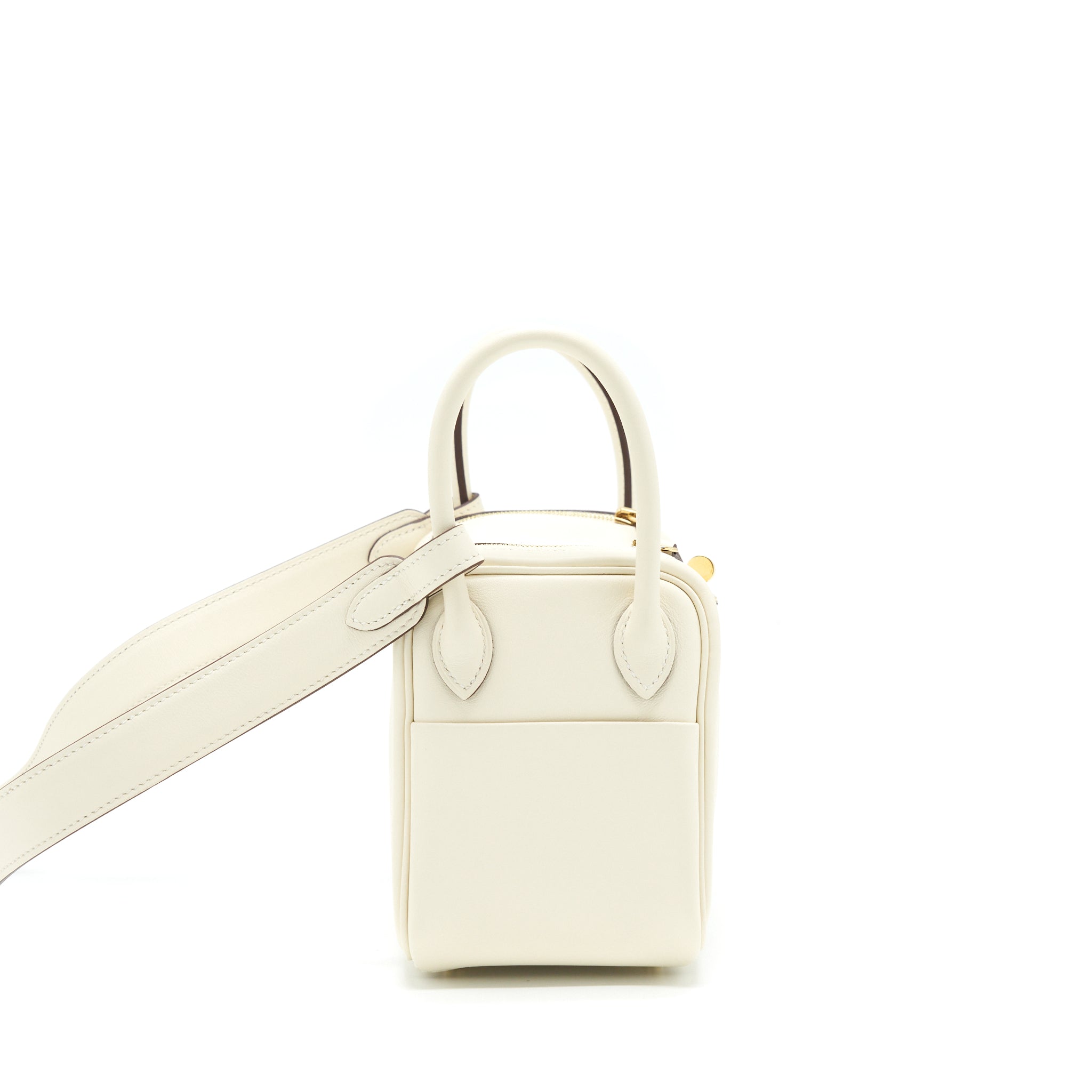 HERMES MINI LINDY SWIFT NATA GHW