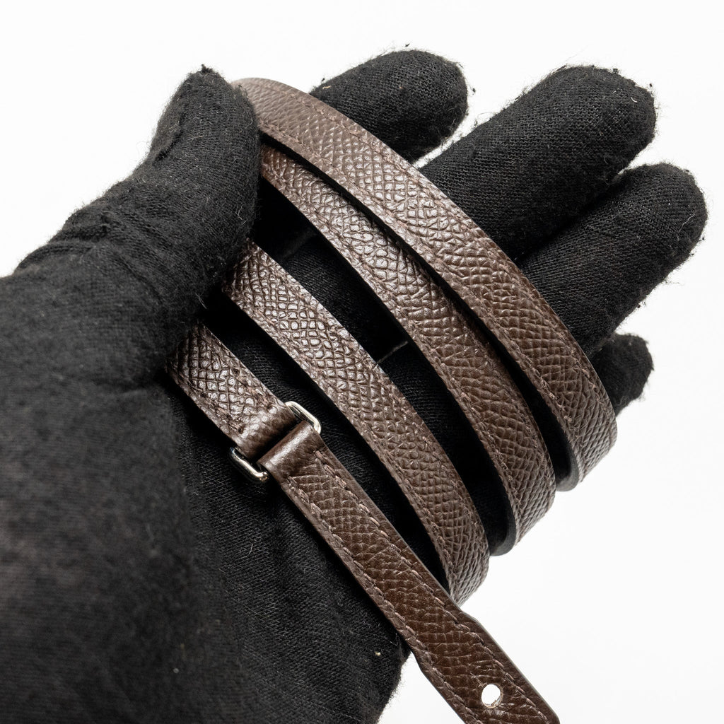HERMES CONSTANCE TO GO EPSOM CHOCOLATE SHW