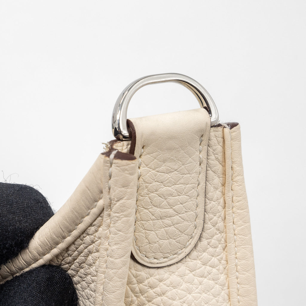 HERMES EVELYNE 29 CLEMENCE NATA WITH MULTICOLOUR STRAP SHW