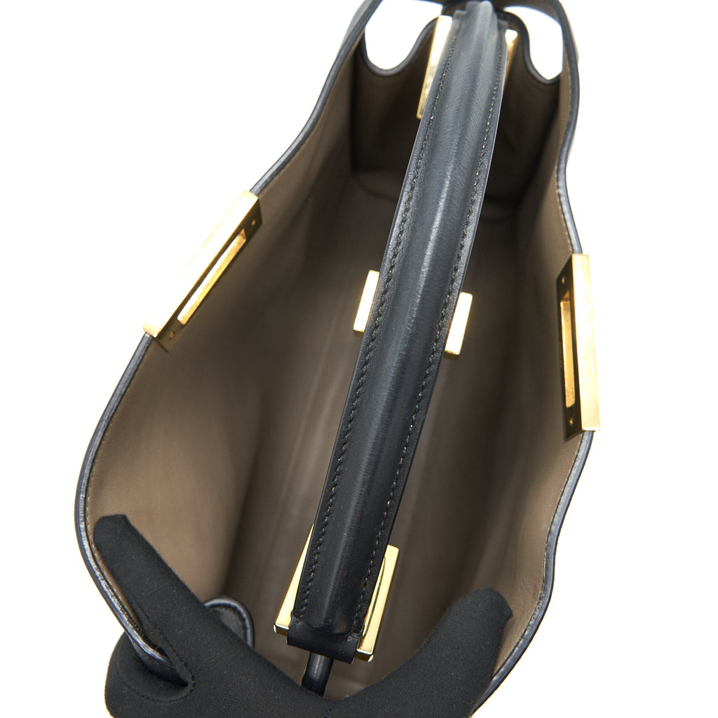 FENDI PEEKABOO BAG BLACK GHW