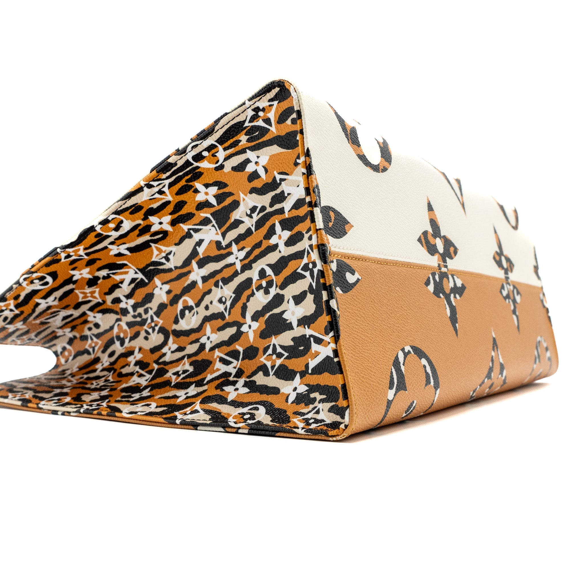 LOUIS VUITTON ONTHEGO GM LIMITED JUNGLE MONOGRAM MULTICOLOR GHW