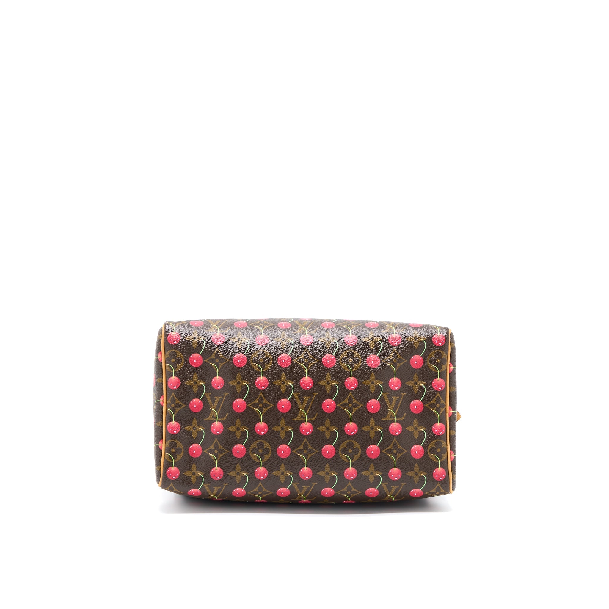 LOUIS VUITTON SPEEDY 25 CHERRY BLOSSOM MONOGRAM CANVAS GHW