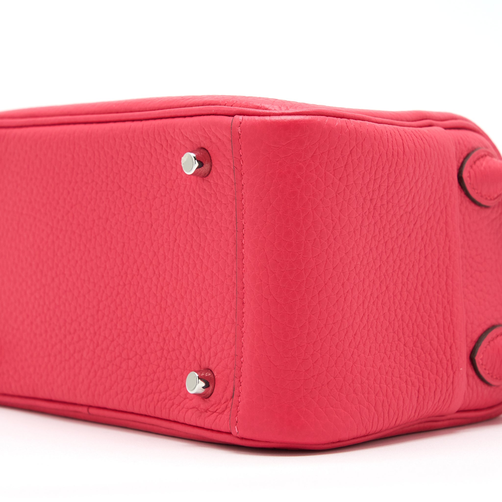HERMES MINI LINDY CLEMENCE ROSE EXTREME SHW