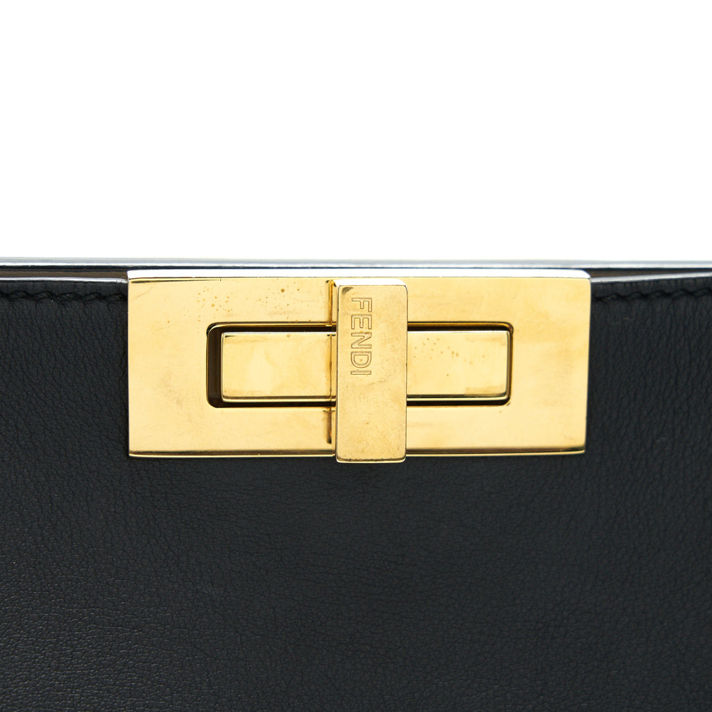 FENDI PEEKABOO BAG BLACK GHW