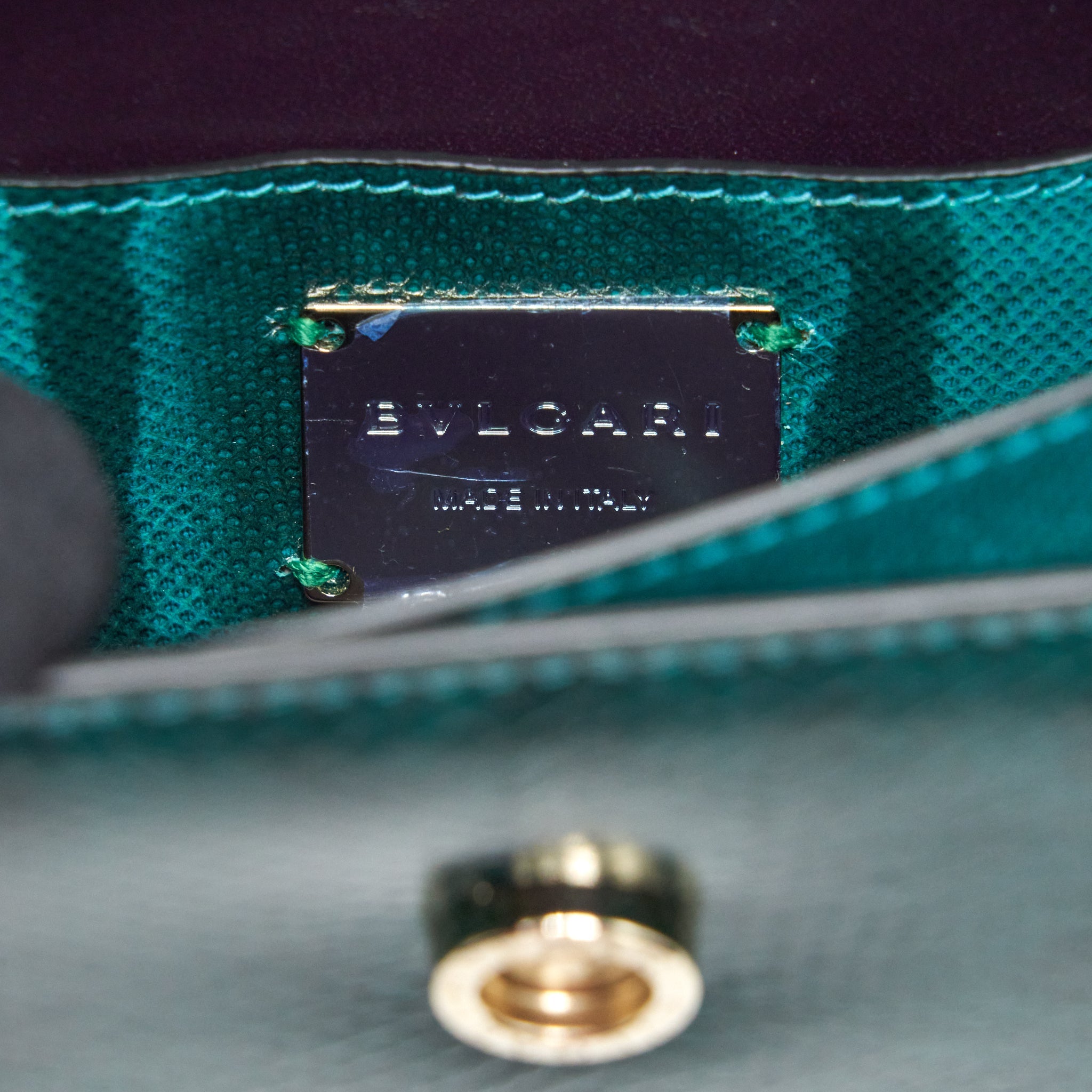 BVALGARI SERPENTI FOREVER CROSSBODY MINI BAG KARUNG GREEN