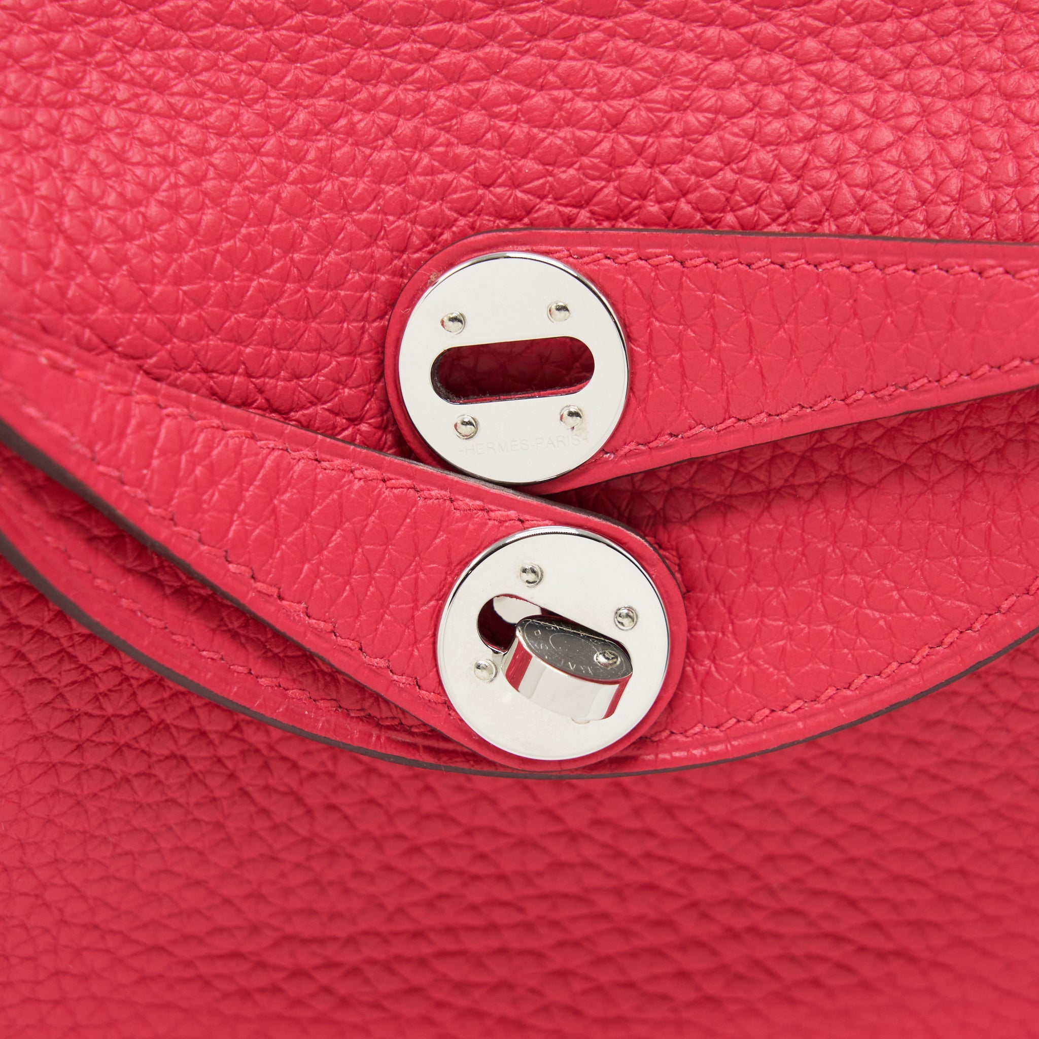 HERMES MINI LINDY CLEMENCE ROSE EXTREME SHW