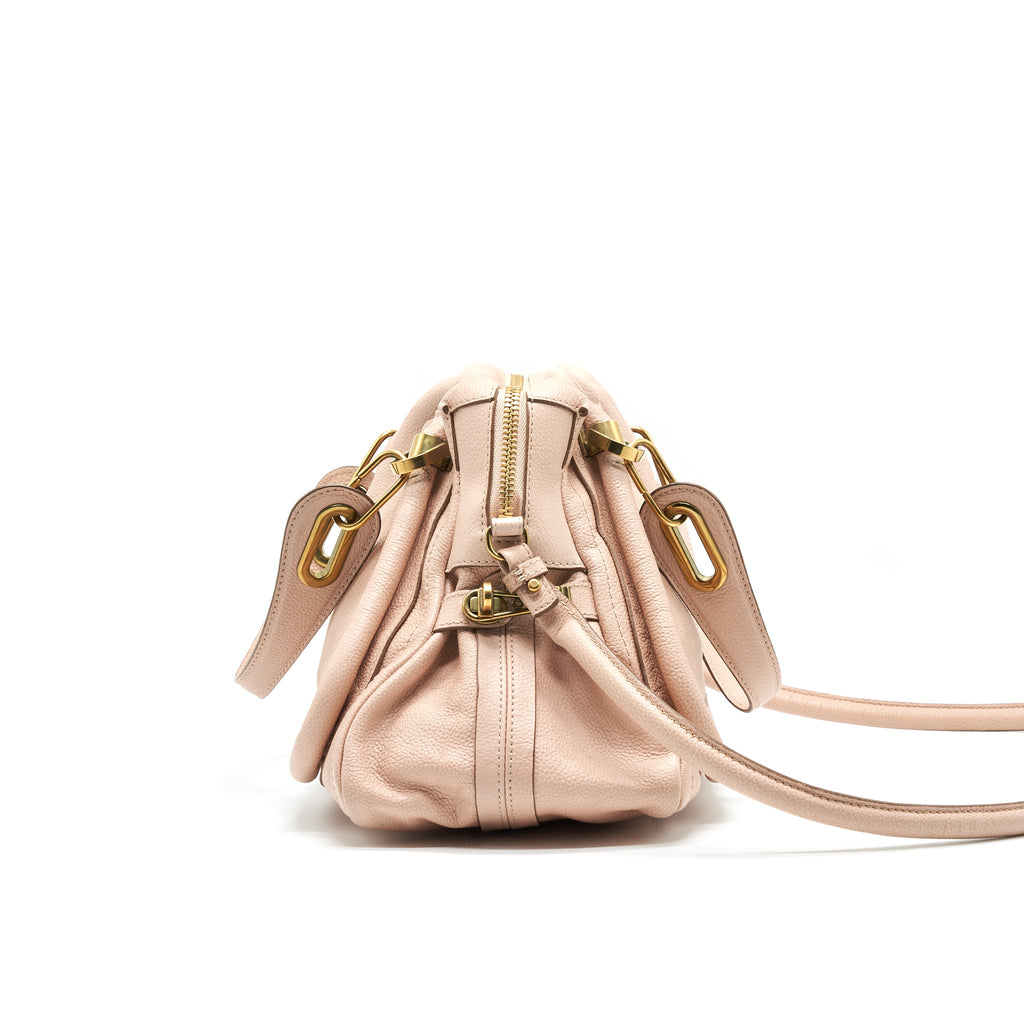 CHLOE PORTE EPAULE BAG ANEMONE PINK