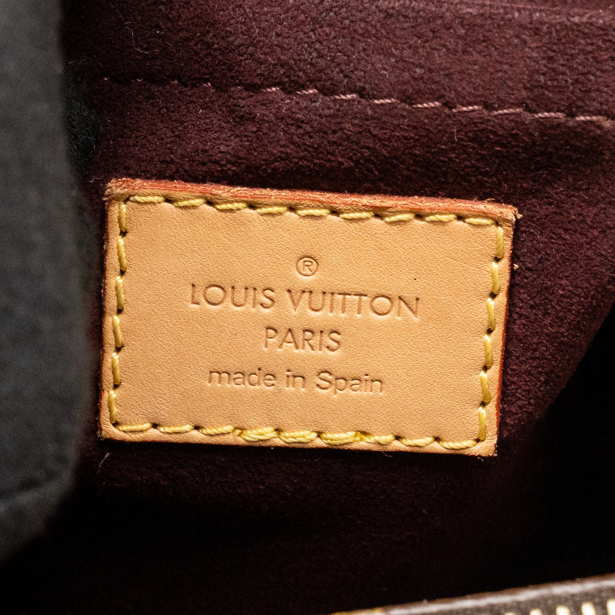 LOUIS VUITTON MONTAIGNE BB MONOGRAM CANVAS GHW