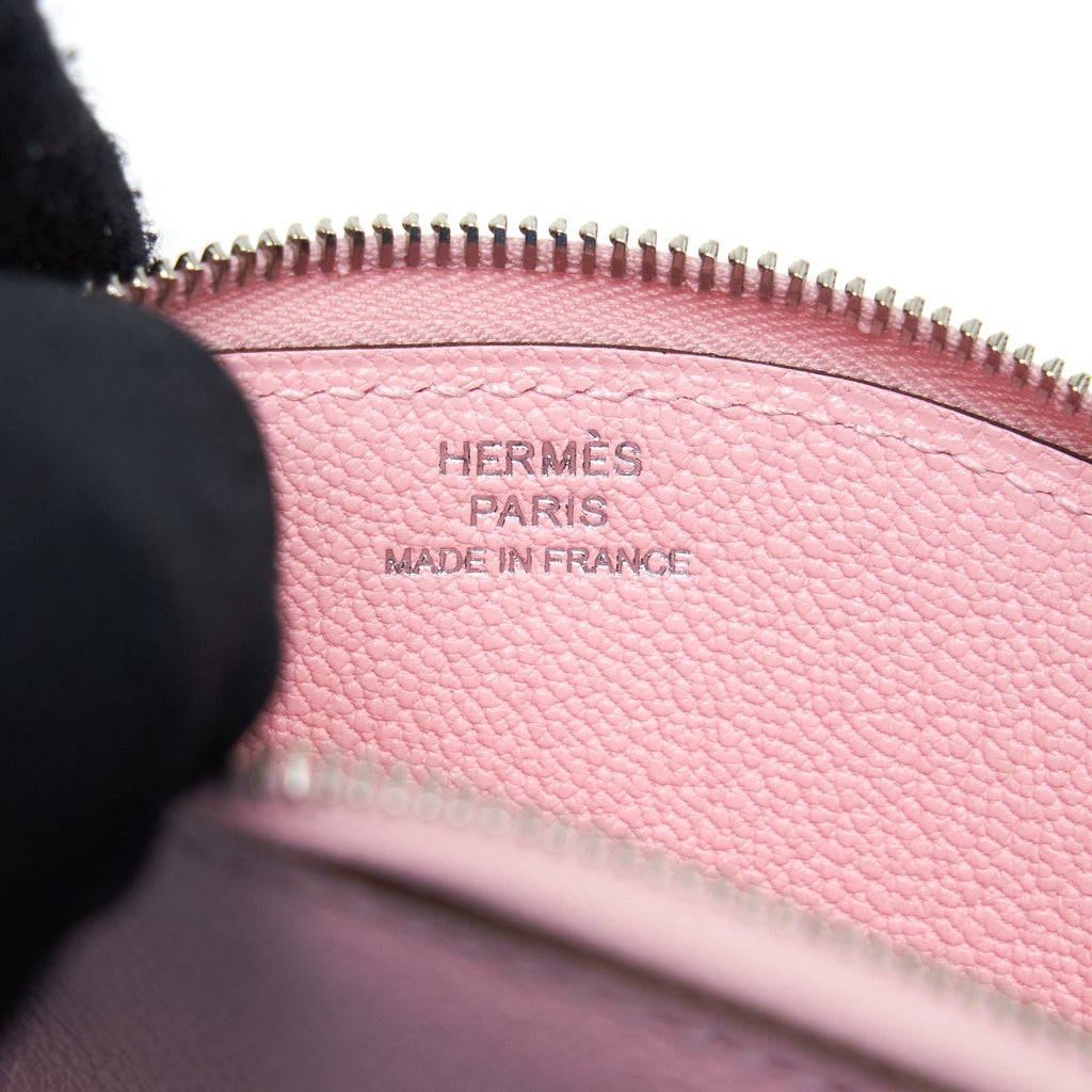 HERMES PADDOCK CHANGE PURSE PINK/MULTICOLOUR SHW