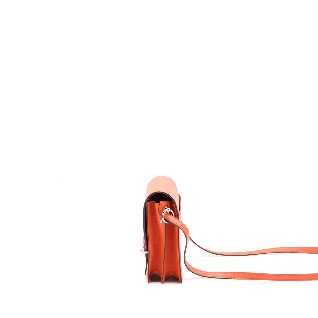 HERMES MINI ROULIS EVERCOLOR 9T CAPUCINE SHW