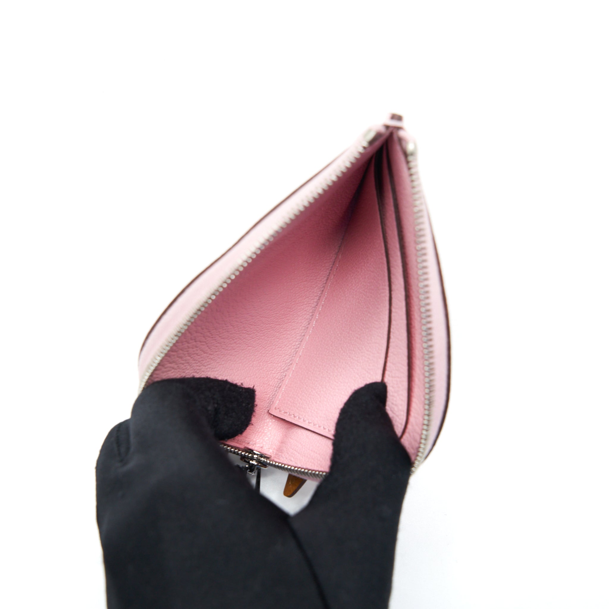HERMES PADDOCK CHANGE PURSE PINK/MULTICOLOUR SHW