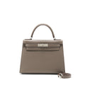 HERMES KELLY 28 EPSOM 8F GRIS ETAIN SHW