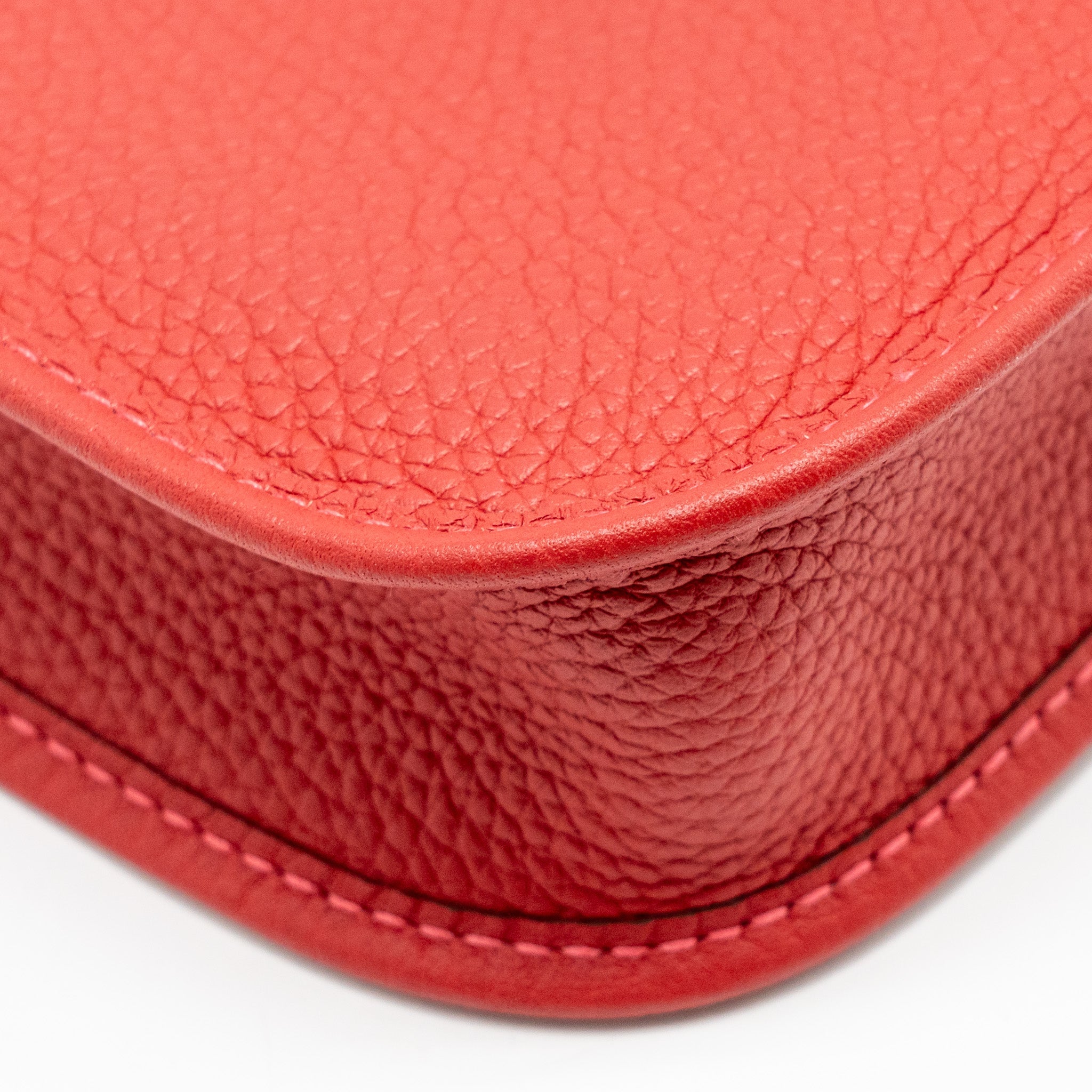 HERMES MINI EVELYNE CLEMENCE VERMILLON/ROUGE VIF GHW