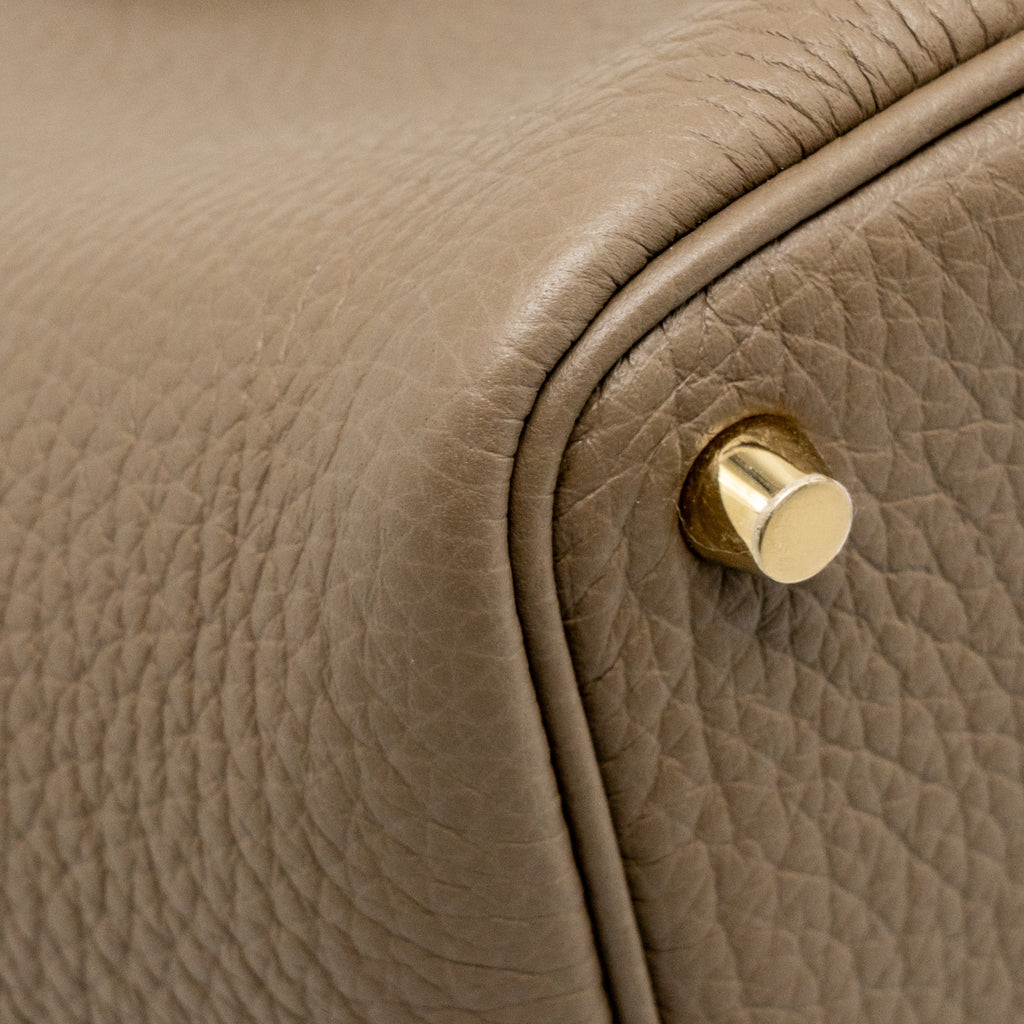 HERMES PICOTIN 18 LOCK BAG CLEMENCE ETOUPE GHW