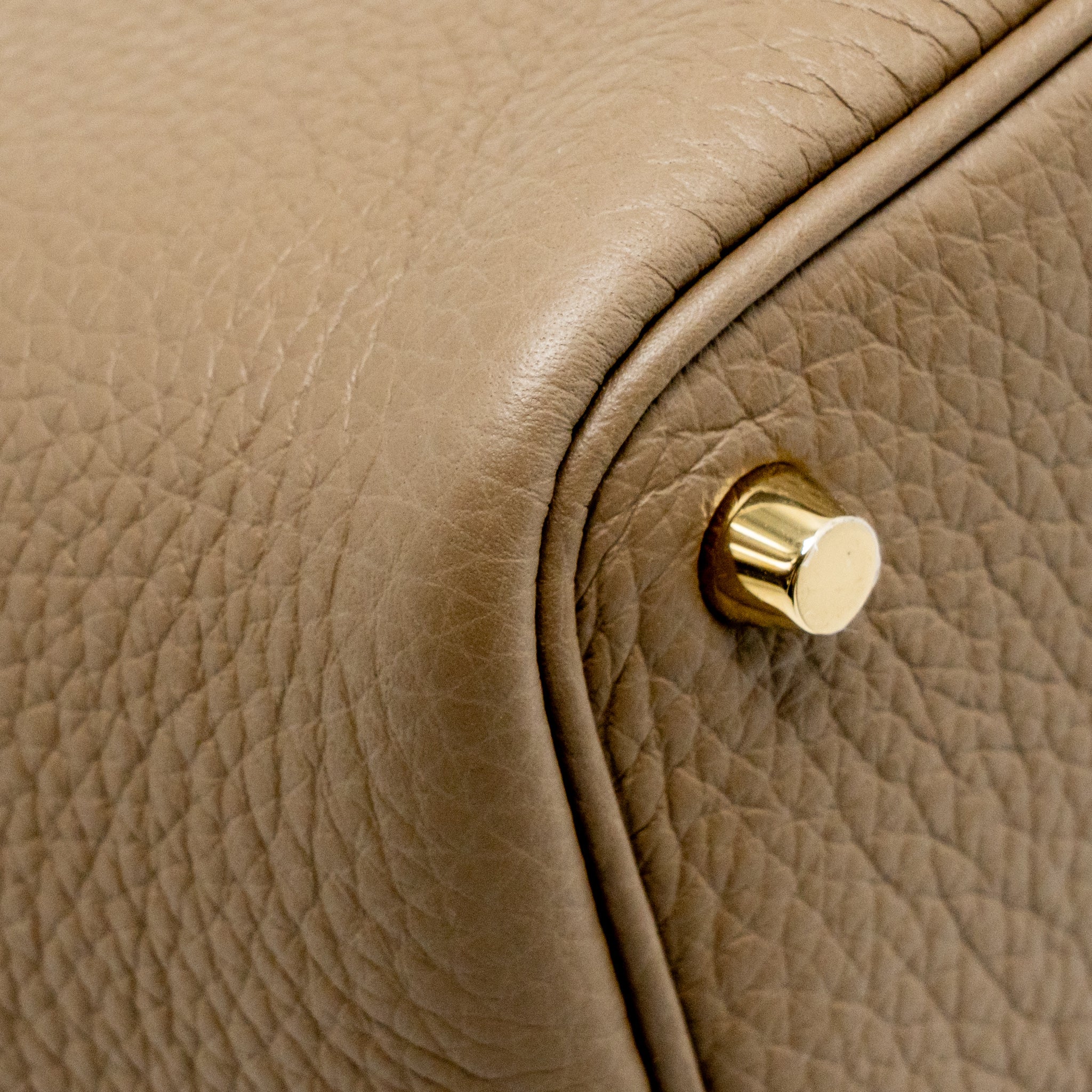 HERMES PICOTIN 18 LOCK BAG CLEMENCE ETOUPE GHW