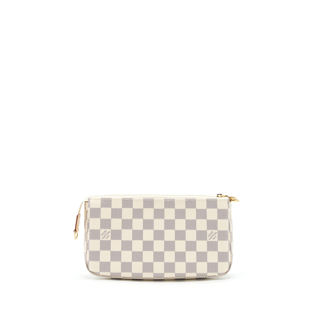 LOUIS VUITTON POCHETTE ACCESSORIES DAMIER AZUR YEAR 2022