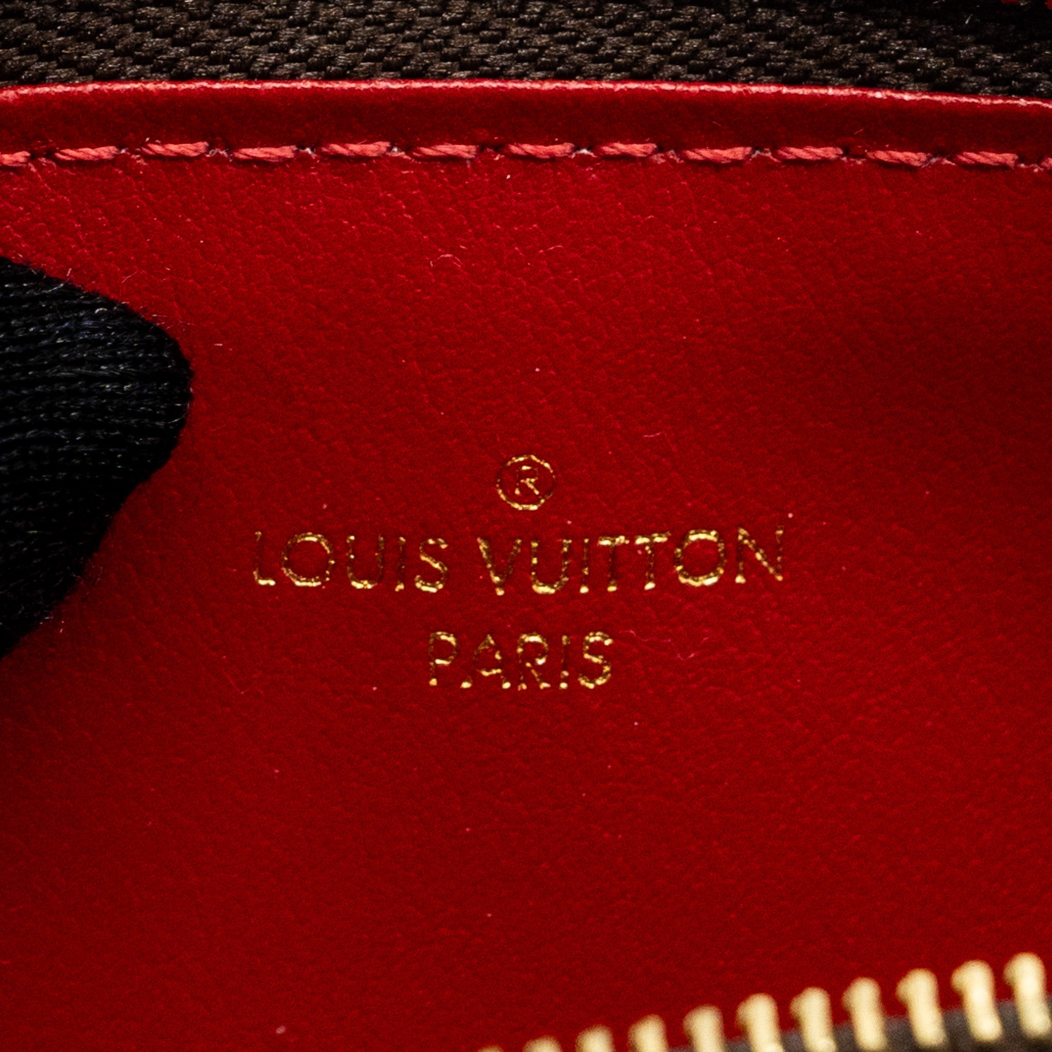 LOUIS VUITTON FELICIE  POCHETTE DAMIER EBENE CANVAS GHW