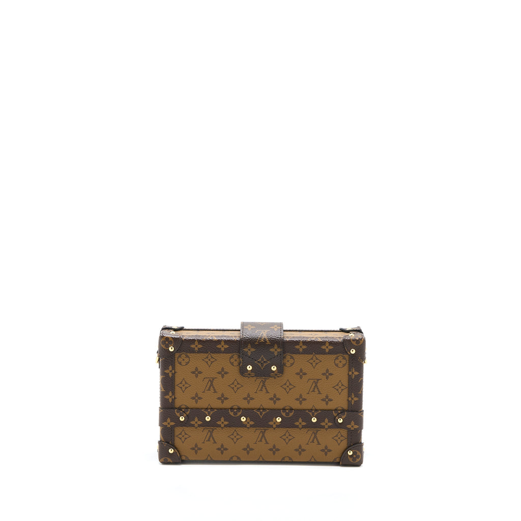 LOUIS VUITTON PETITE MALLE MONAGRAM REVERSE CANVAS GHW