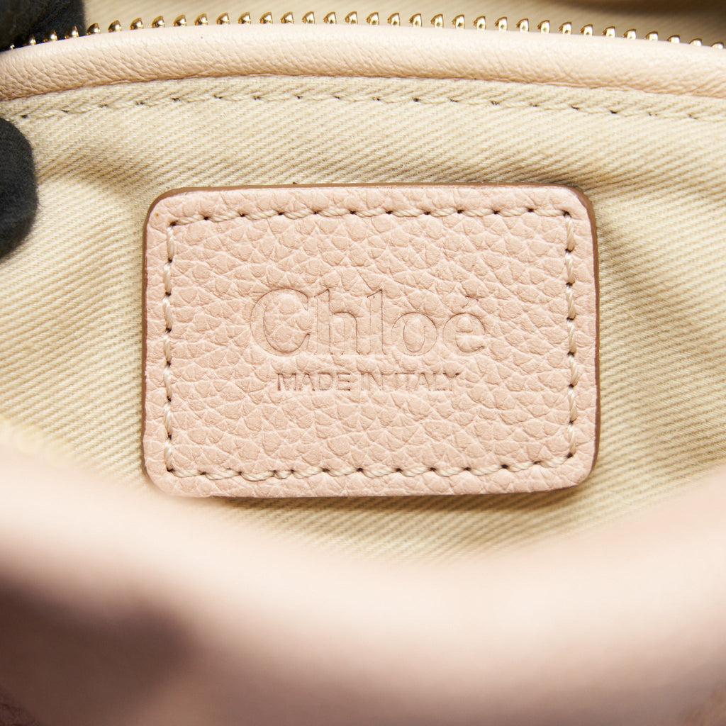 CHLOE PORTE EPAULE BAG ANEMONE PINK